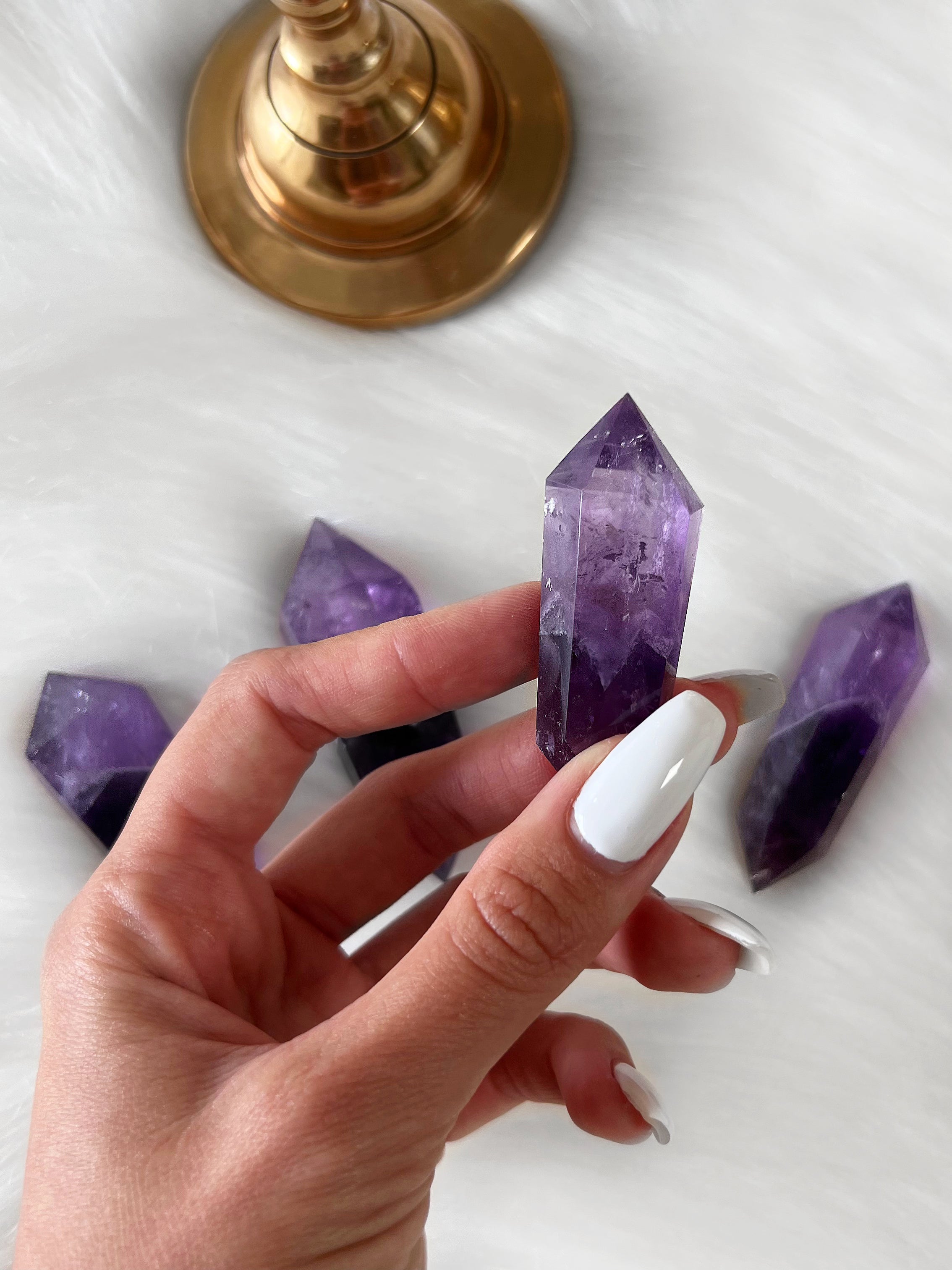 Chevron Amethyst Point