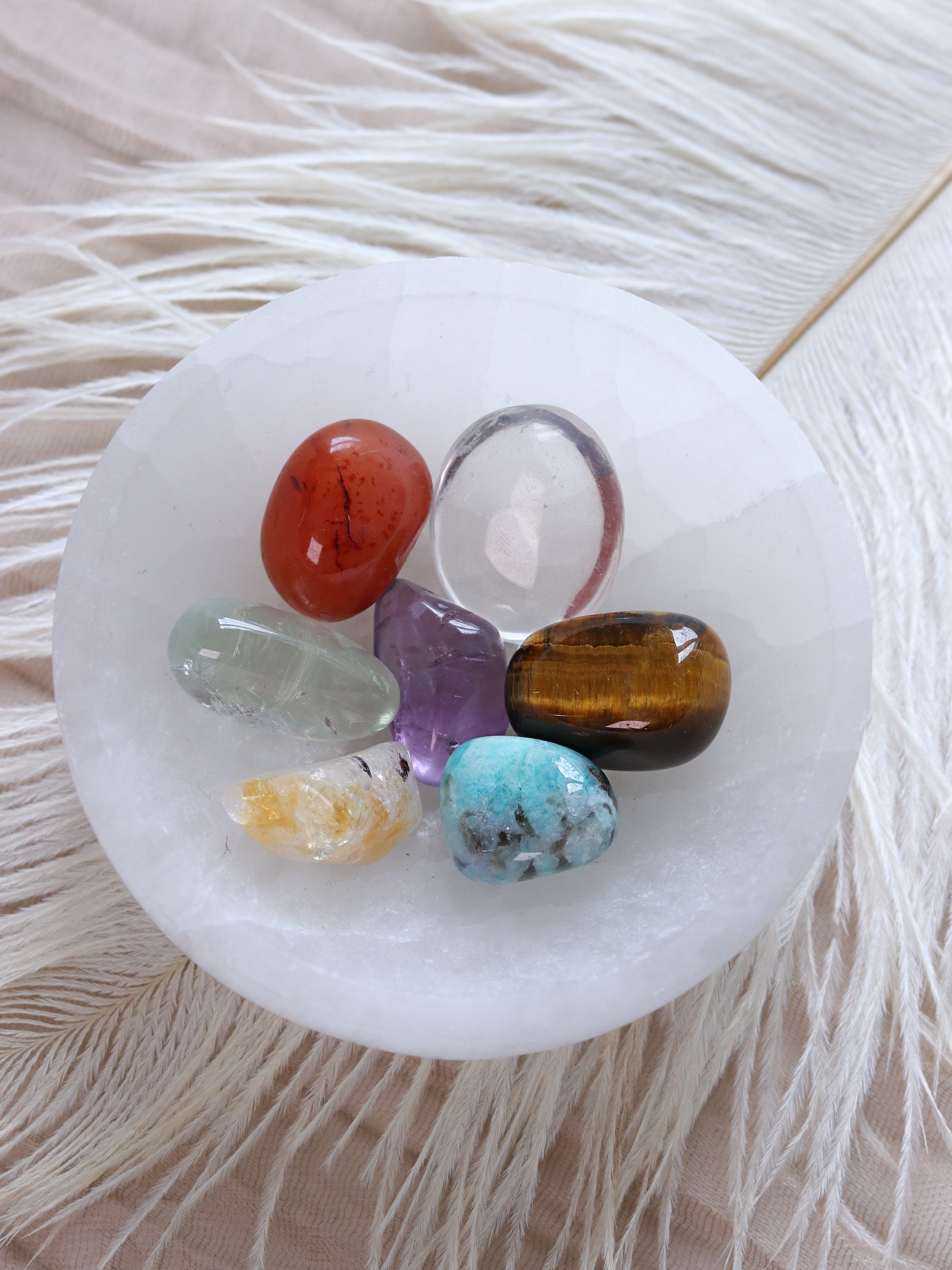 Chakra Tumbled Stone Set
