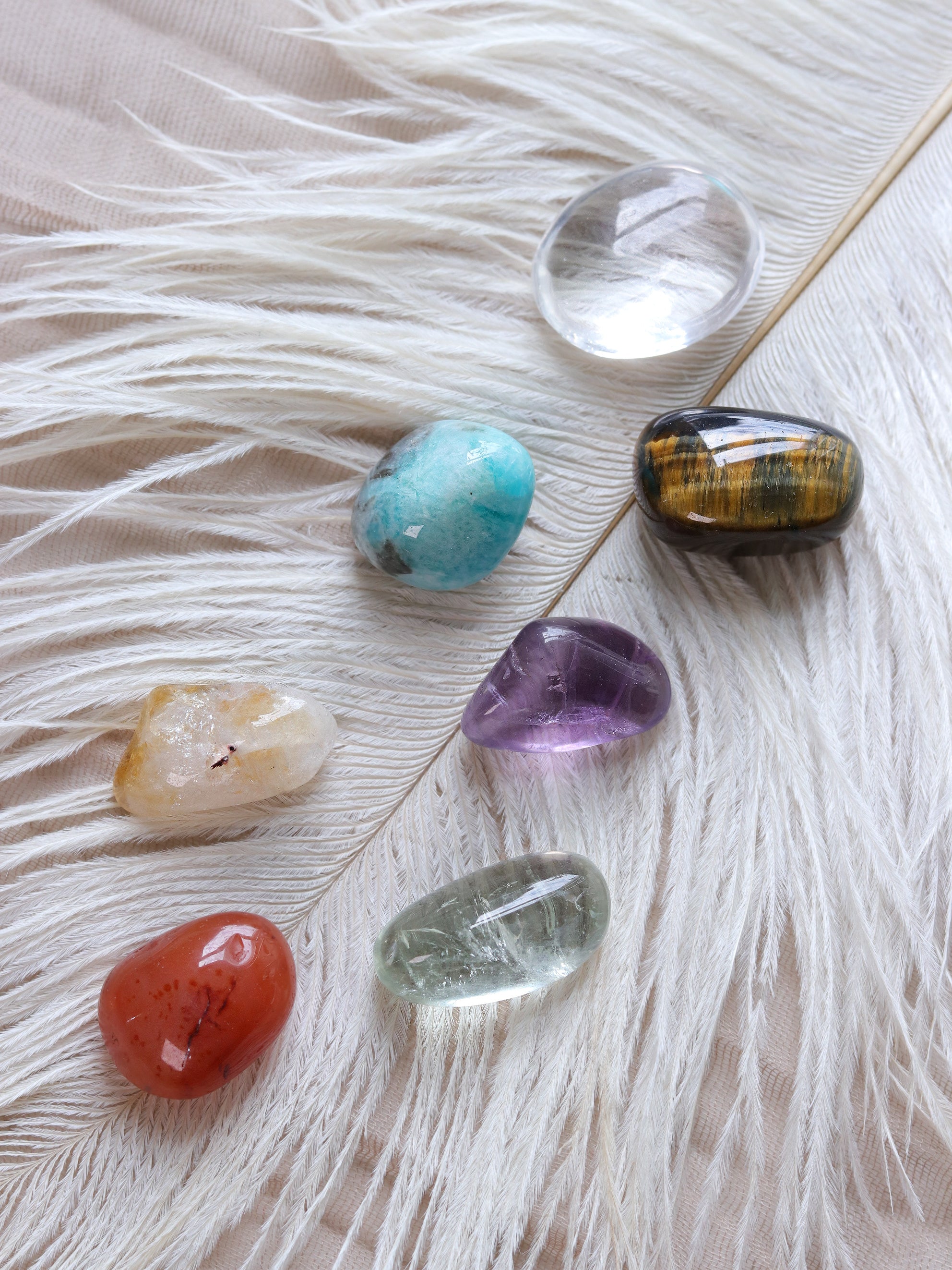 Chakra Tumbled Stone Set