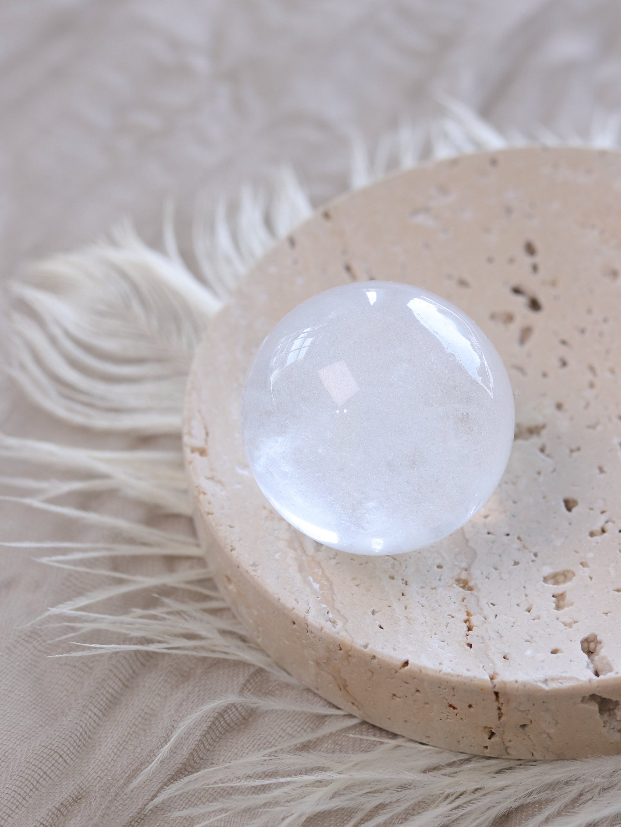 Medium Clear Quartz Sphere
