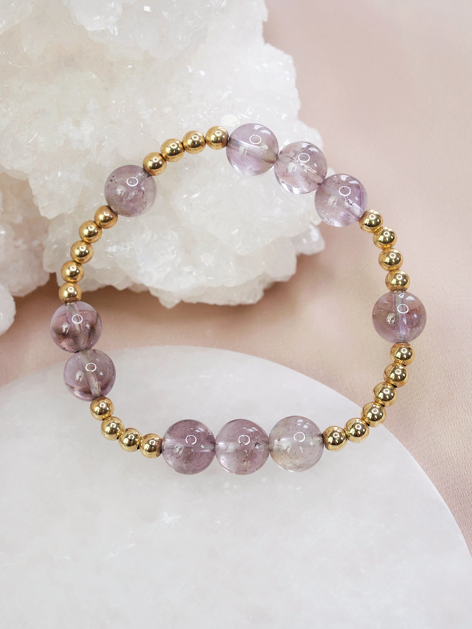 Light Amethyst Orbital Bracelet