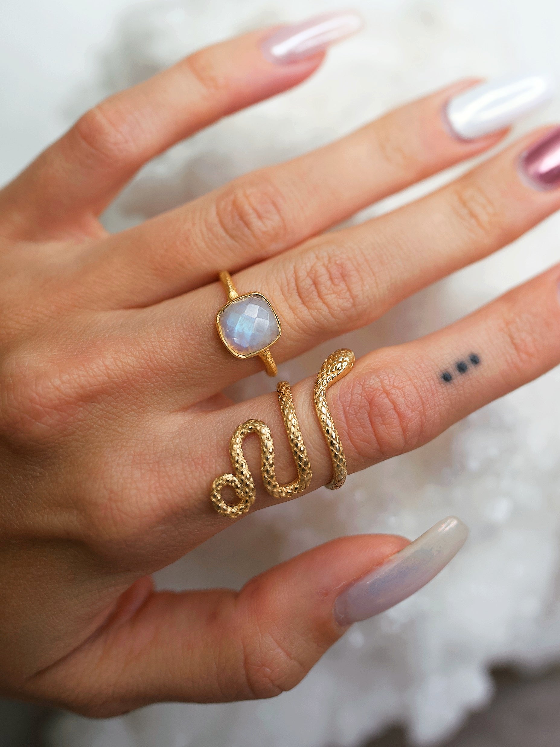 Sacred Moonstone Ring (Limited Edition)