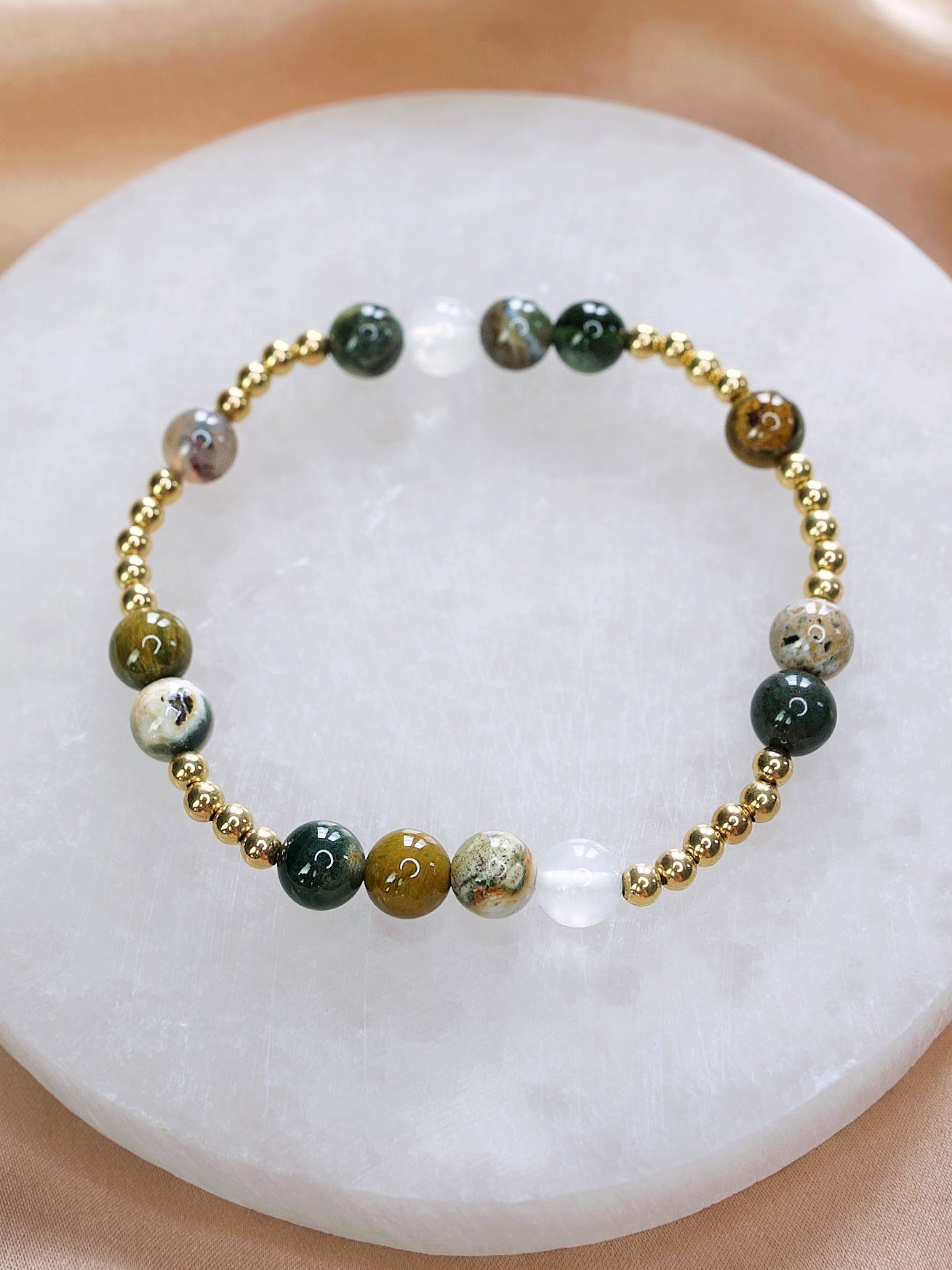 Ocean Jasper Mini Orbital Bracelet