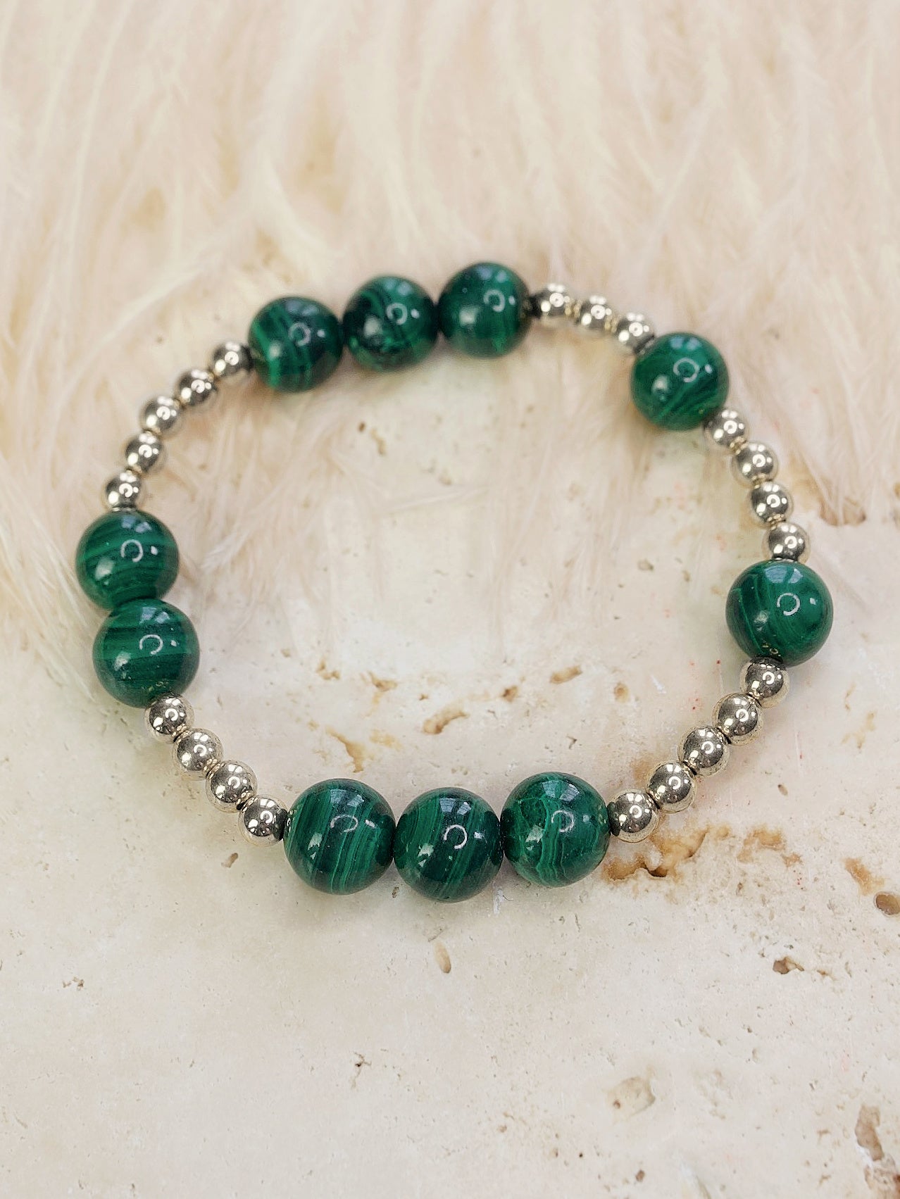 Malachite Orbital Bracelet