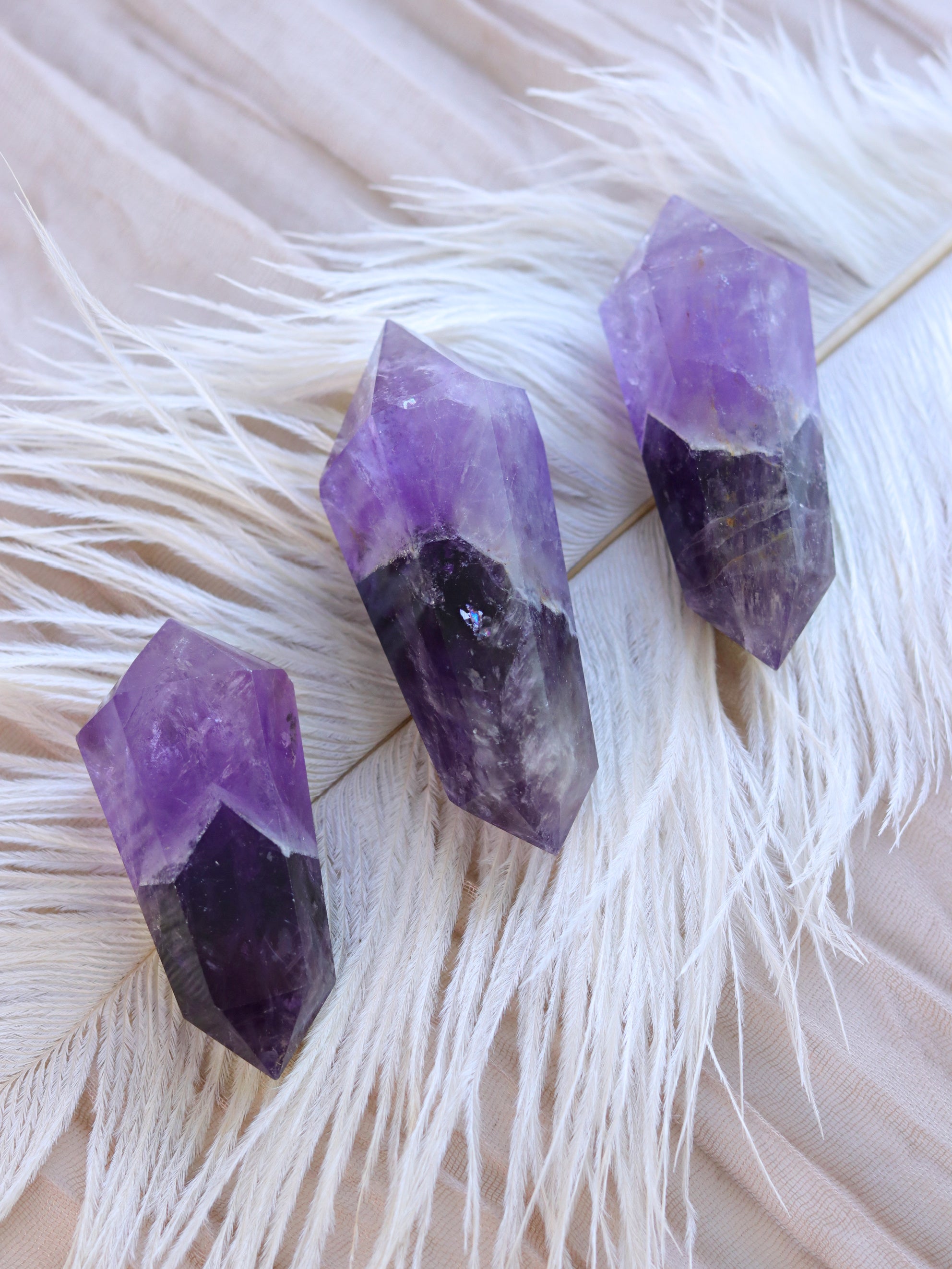 Chevron Amethyst Point
