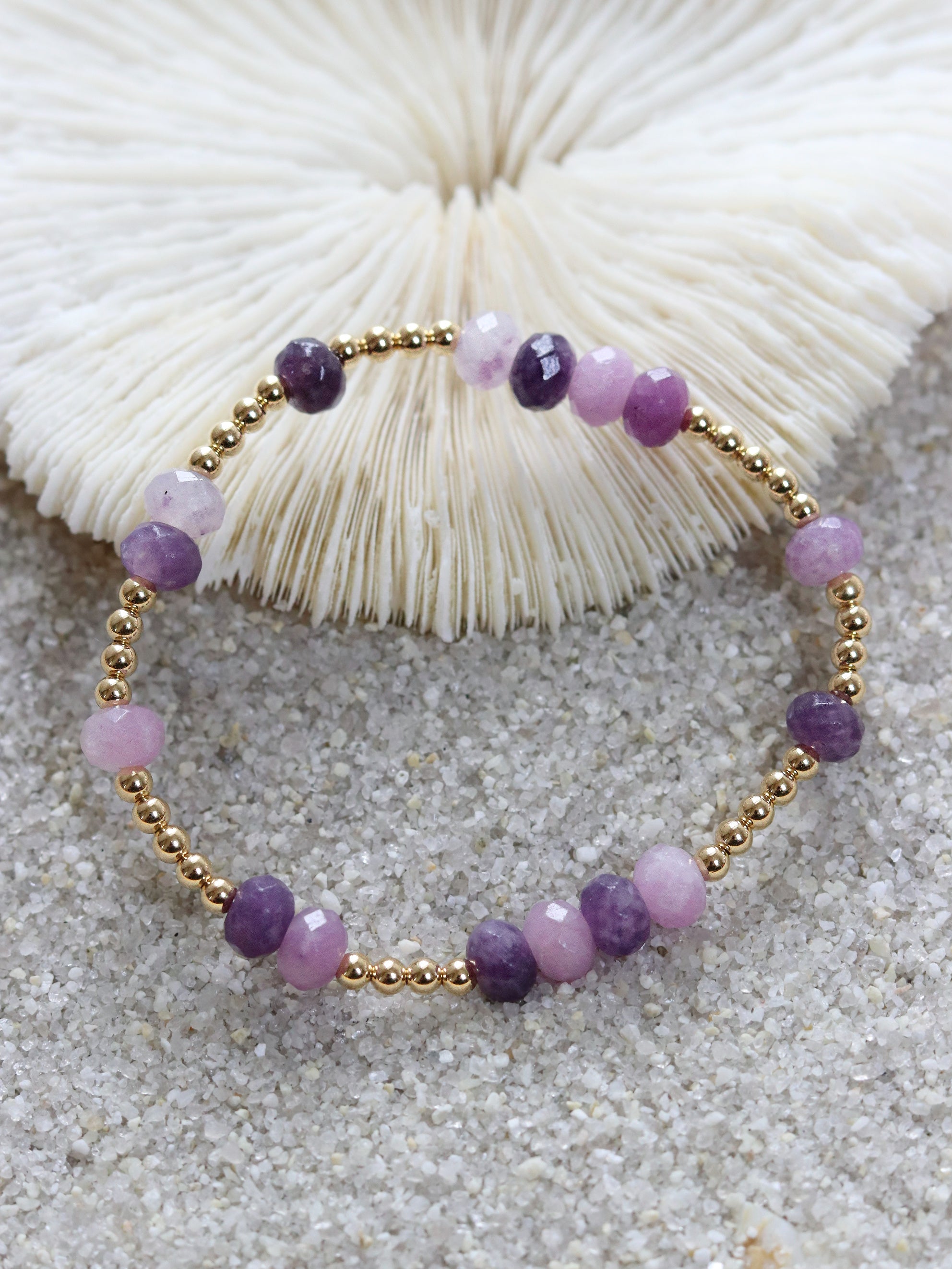 Lepidolite Faceted Mini Orbital Bracelet (Limited Edition)