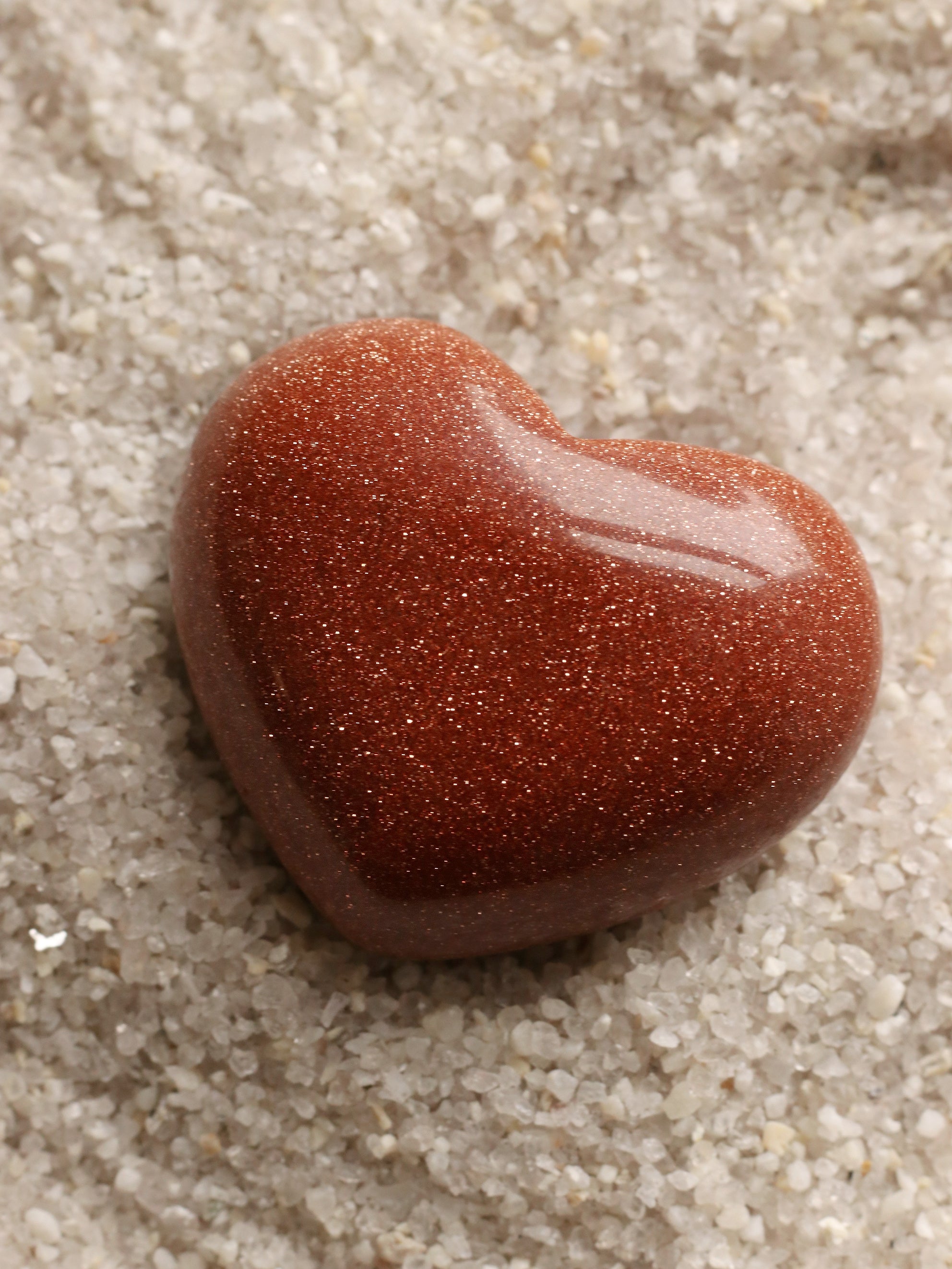 Goldstone Heart