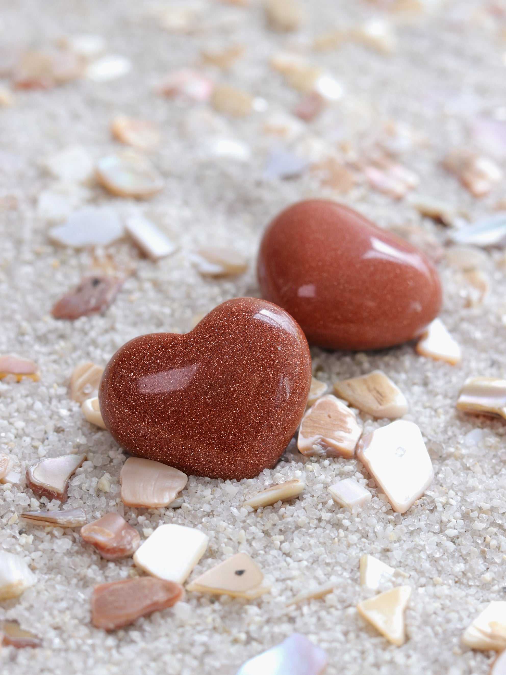 Goldstone Heart