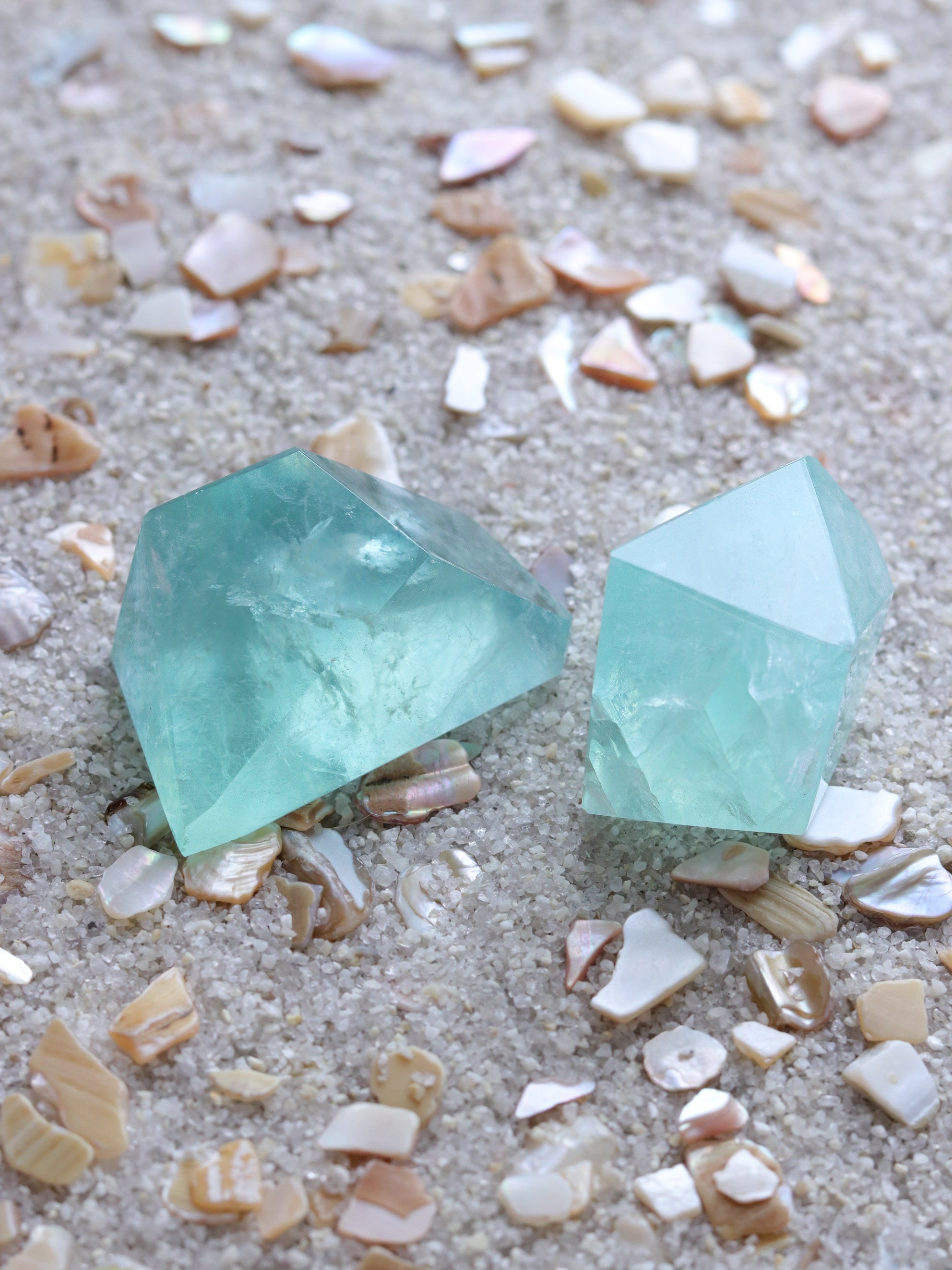 Green Fluorite Gem