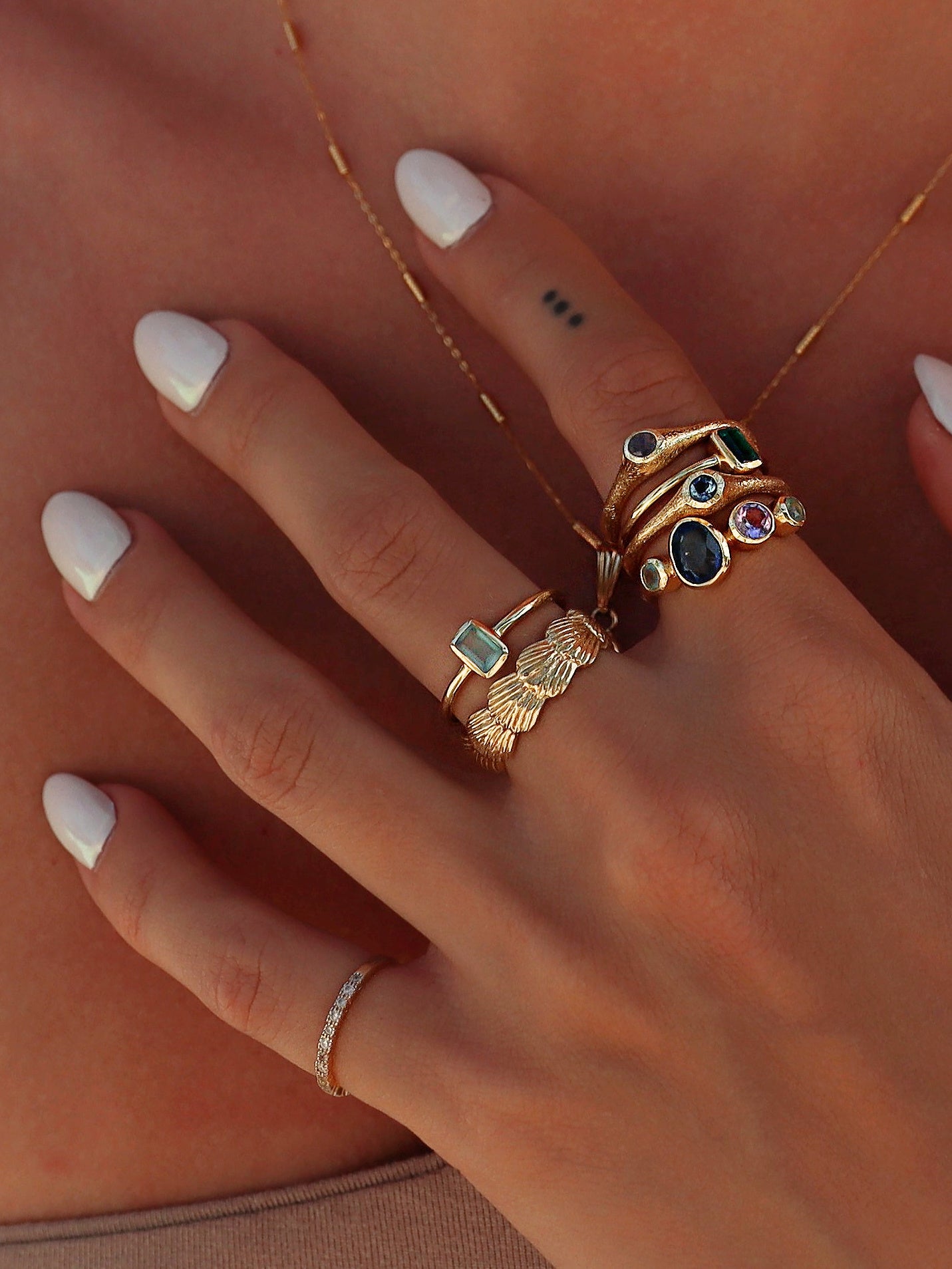Divine Destiny Seashell Ring
