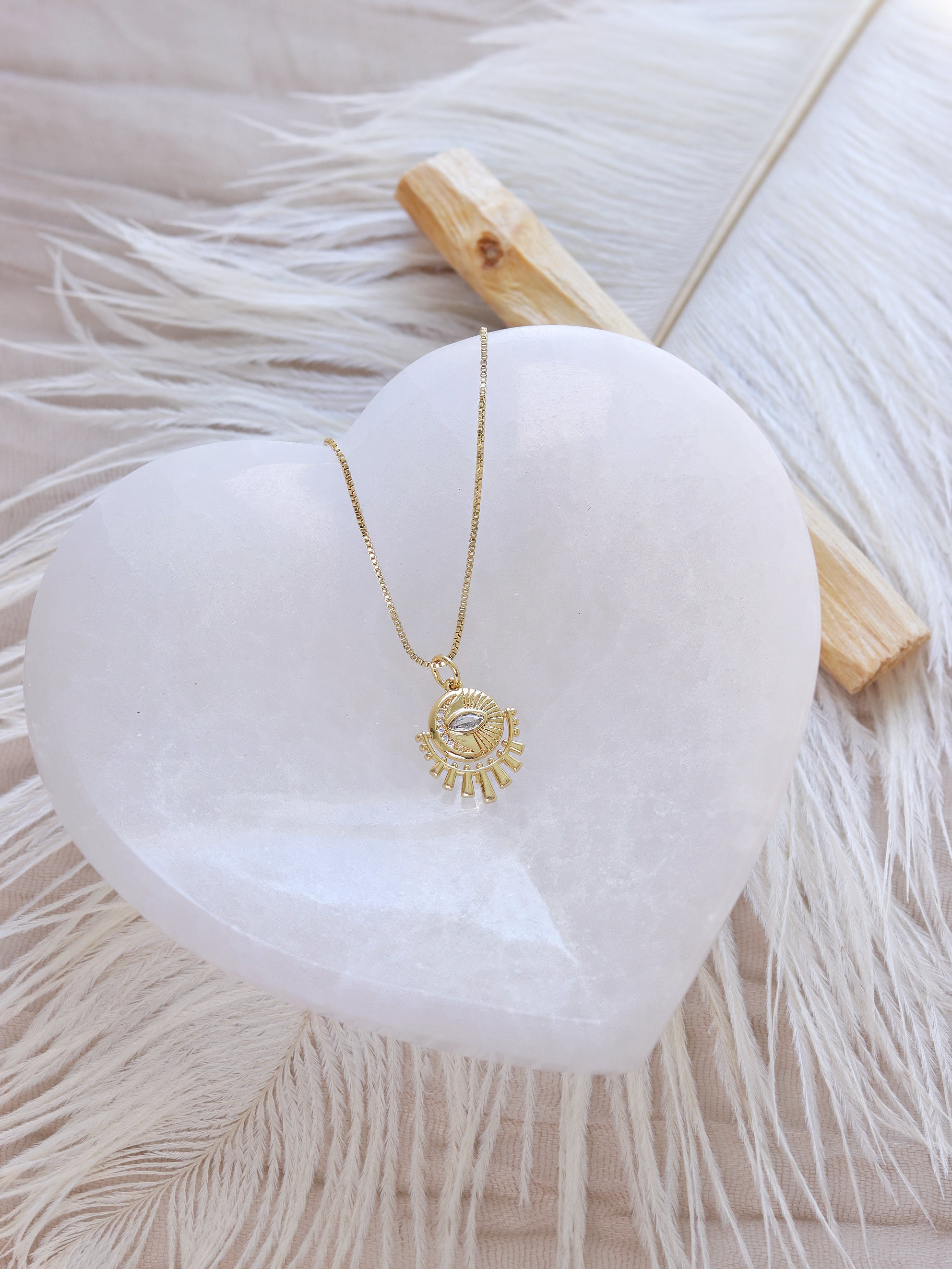 Selenite Heart Bowl