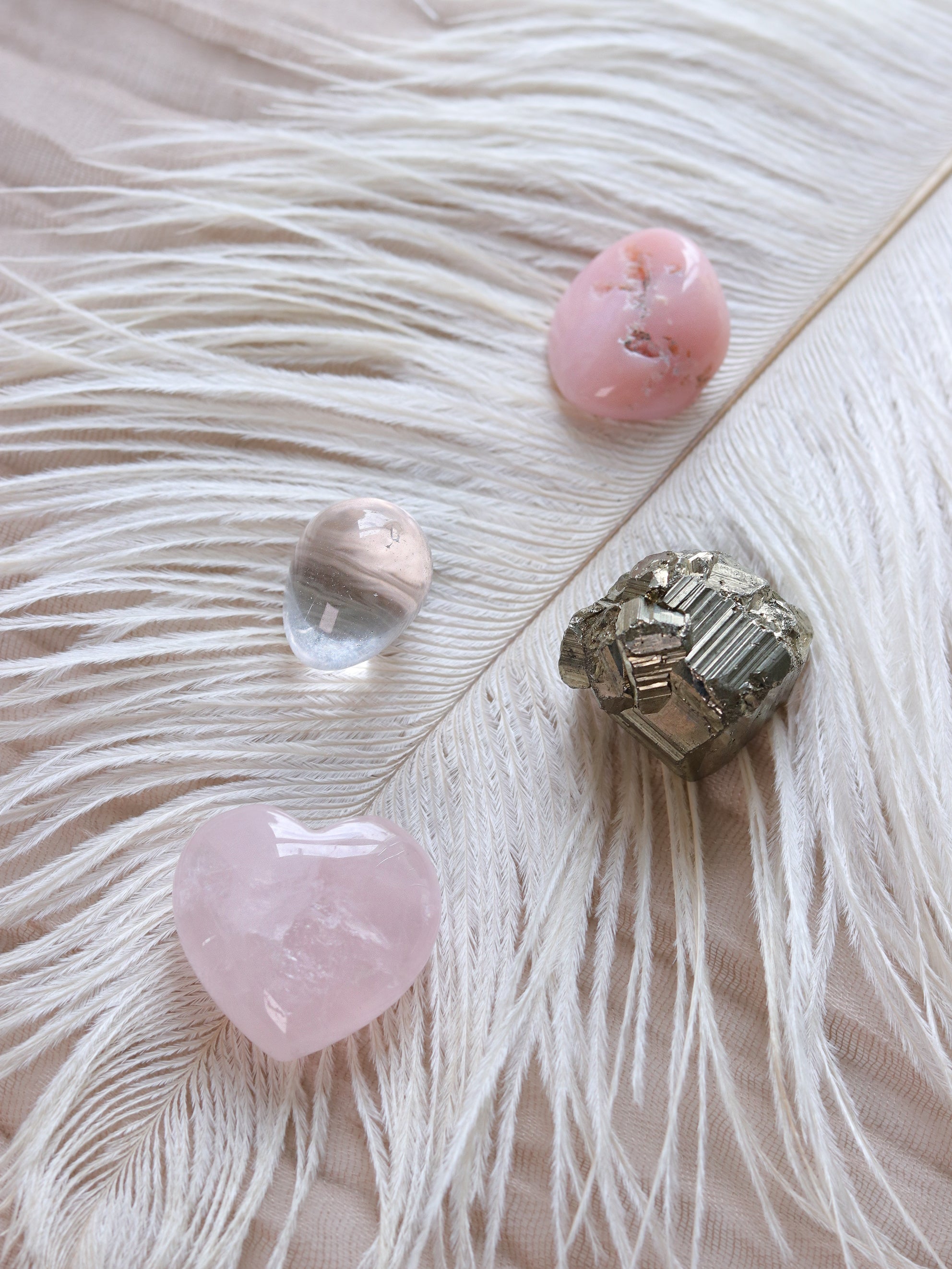 Love & Confidence Tumbled Stone Set