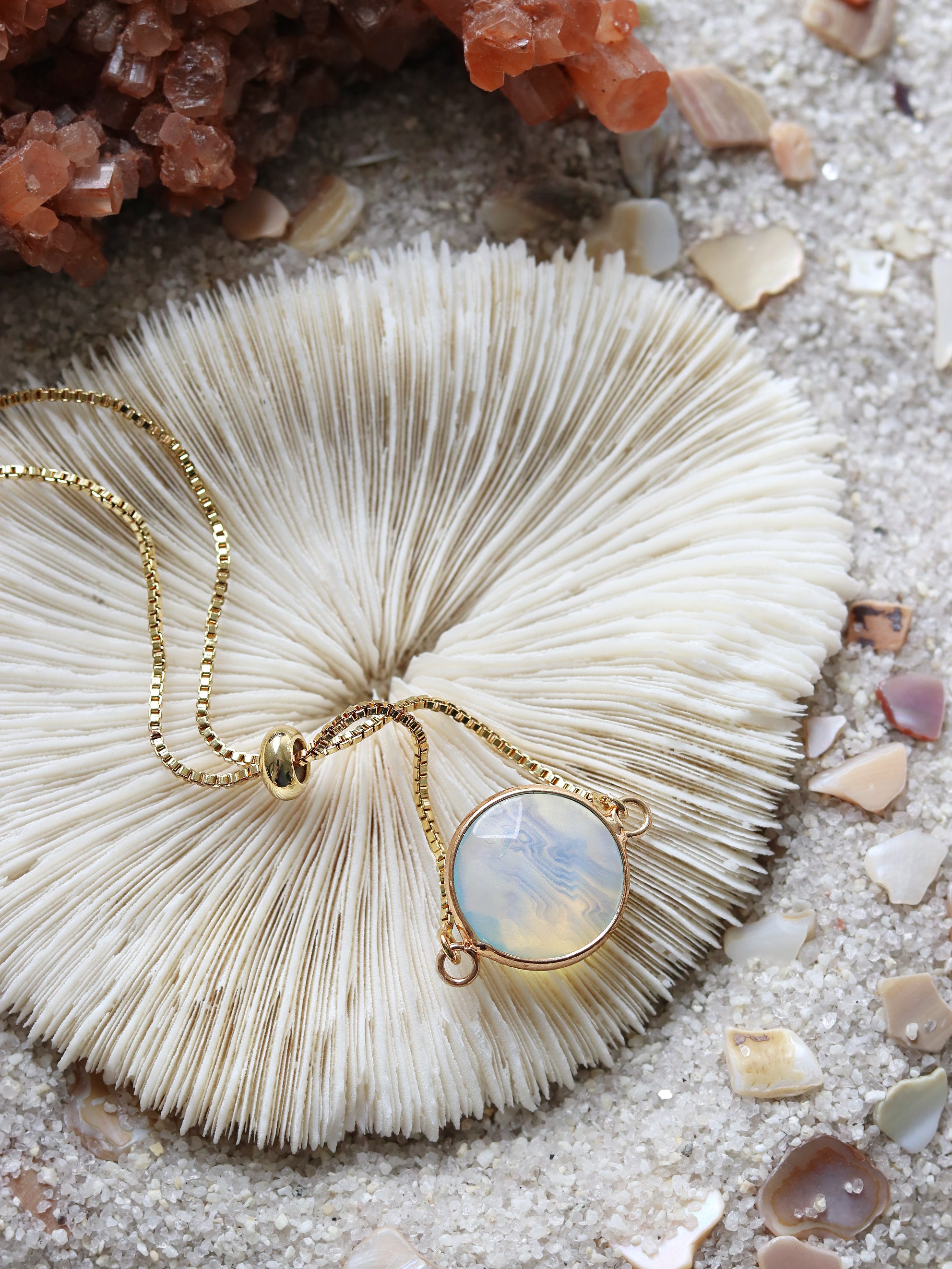 Apprentice Mage's Opalite Bolo Bracelet