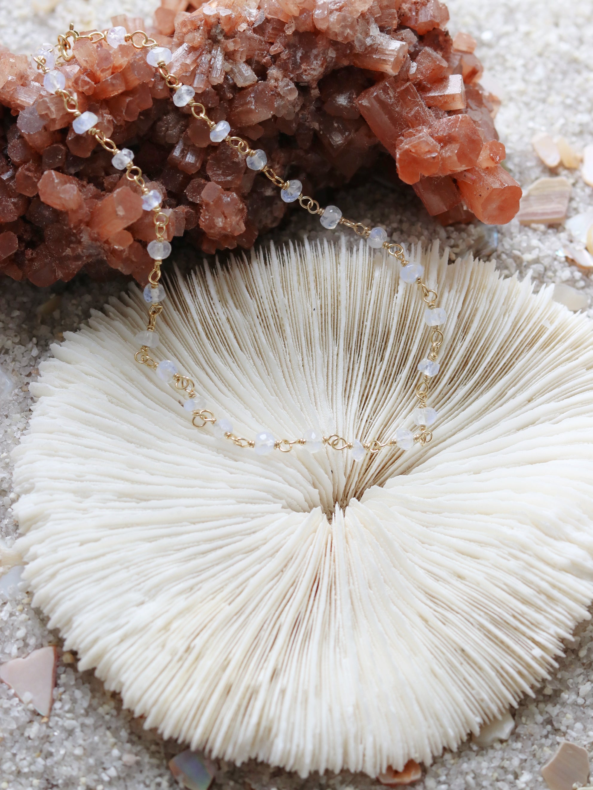 Moonstone Magic Anklet