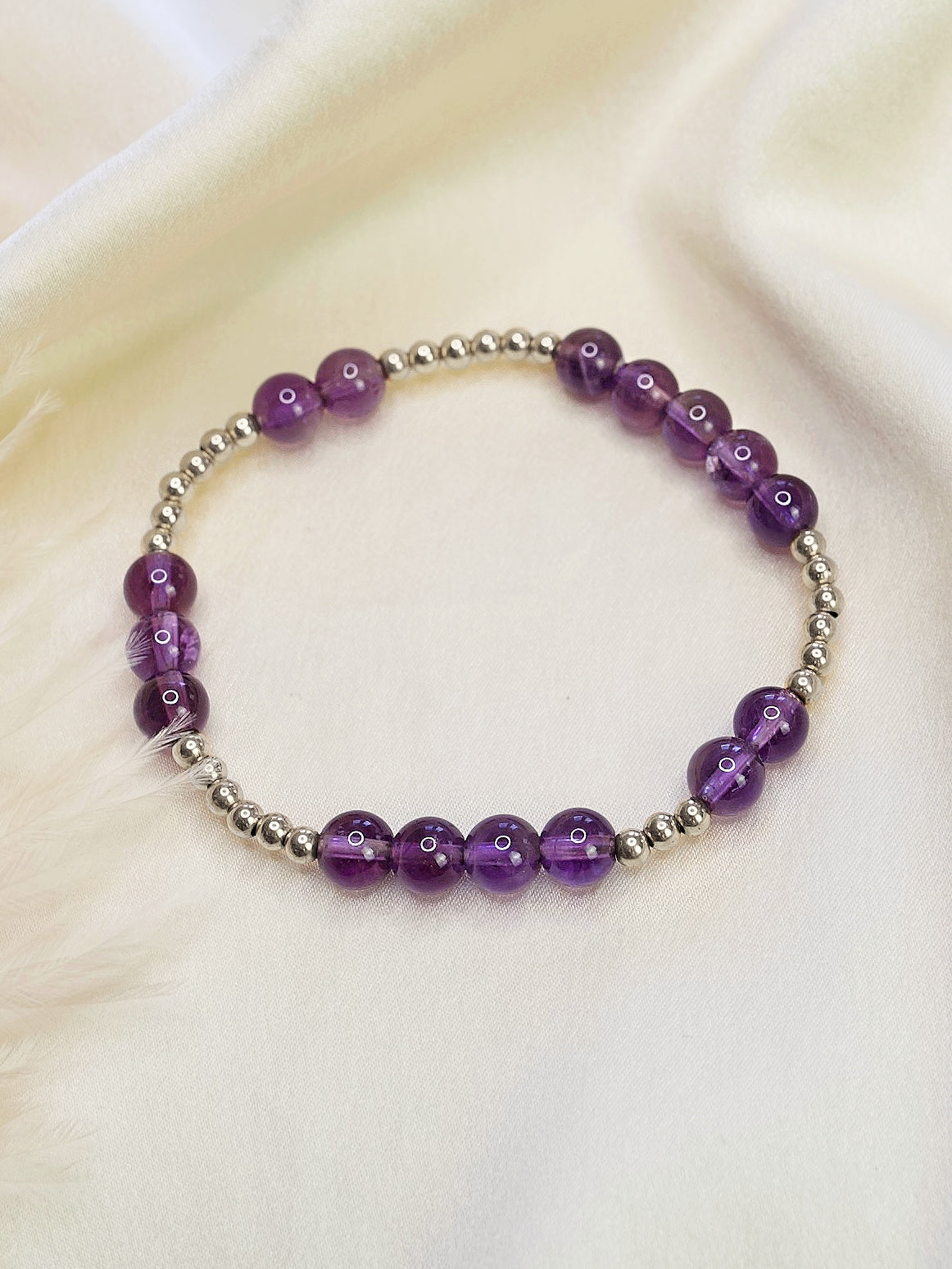 Amethyst Mini Orbital Bracelet