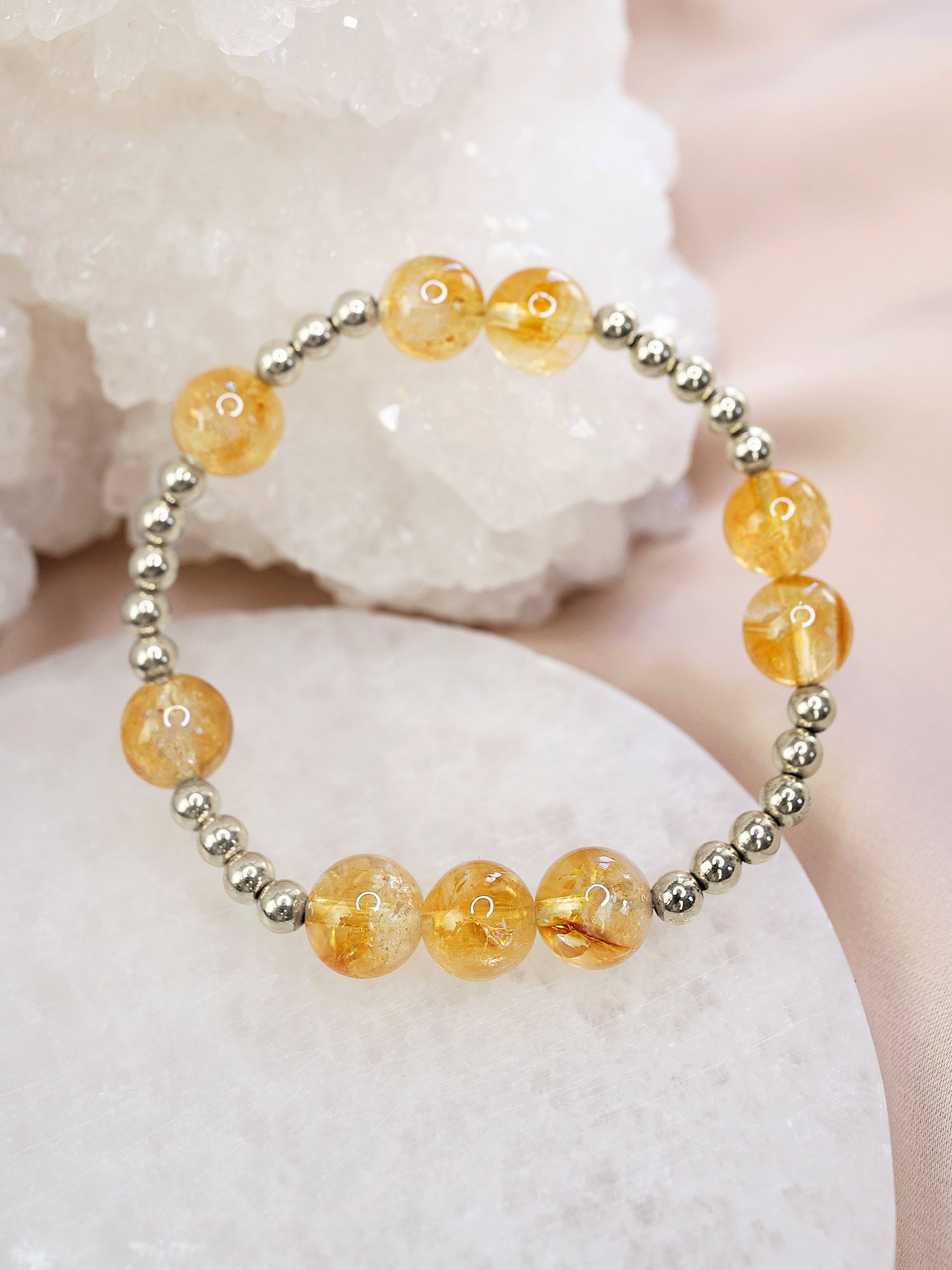 Citrine Orbital Bracelet