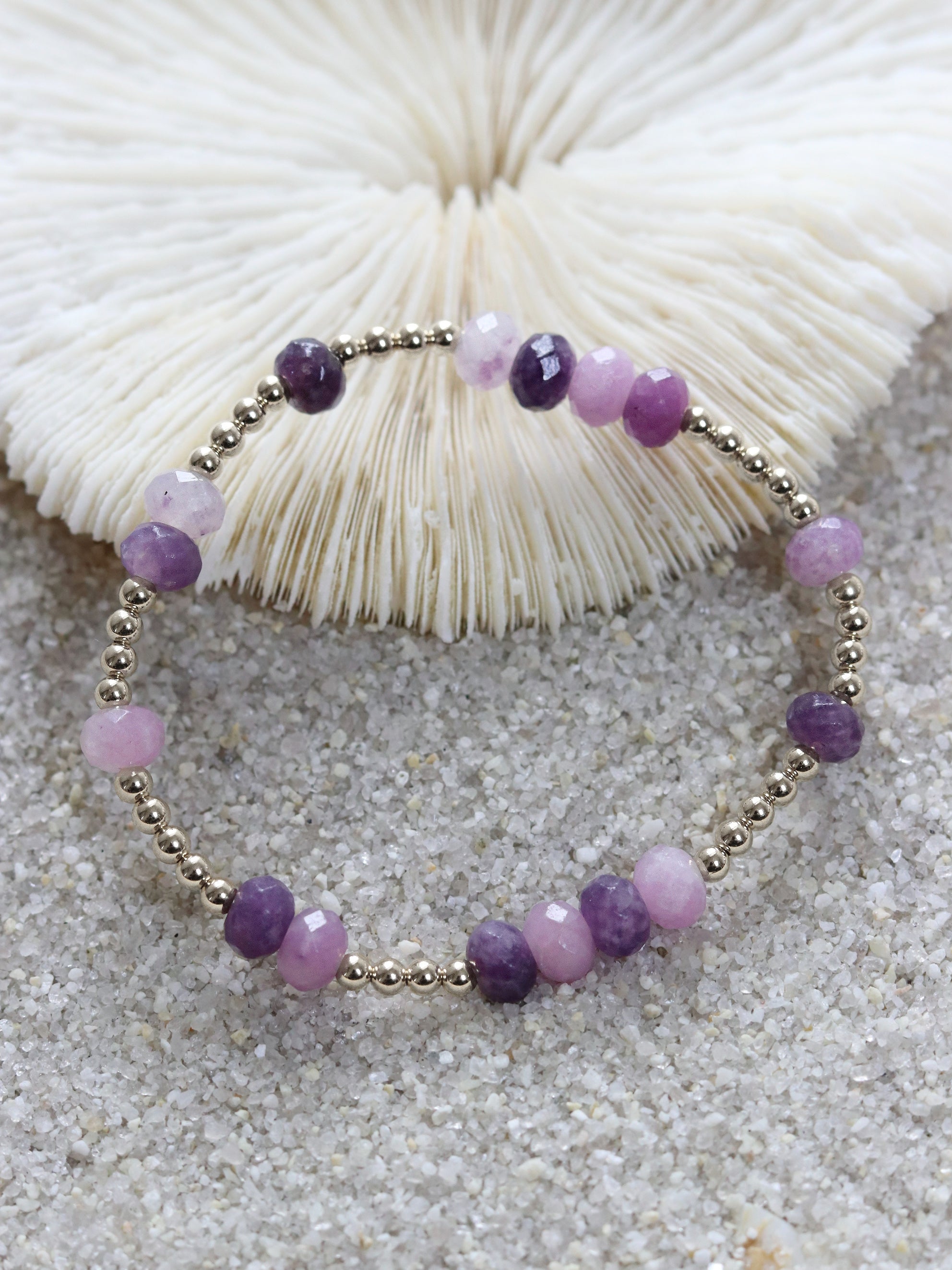 Lepidolite Faceted Mini Orbital Bracelet (Limited Edition)