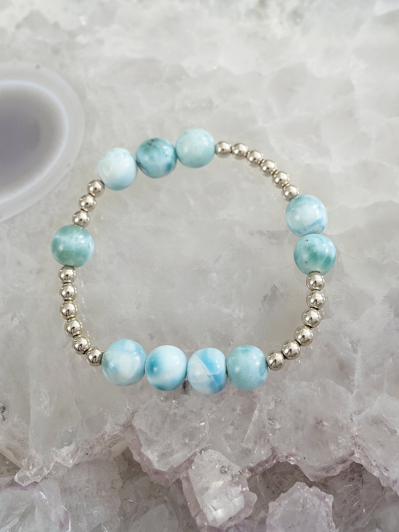 Larimar Orbital Bracelet