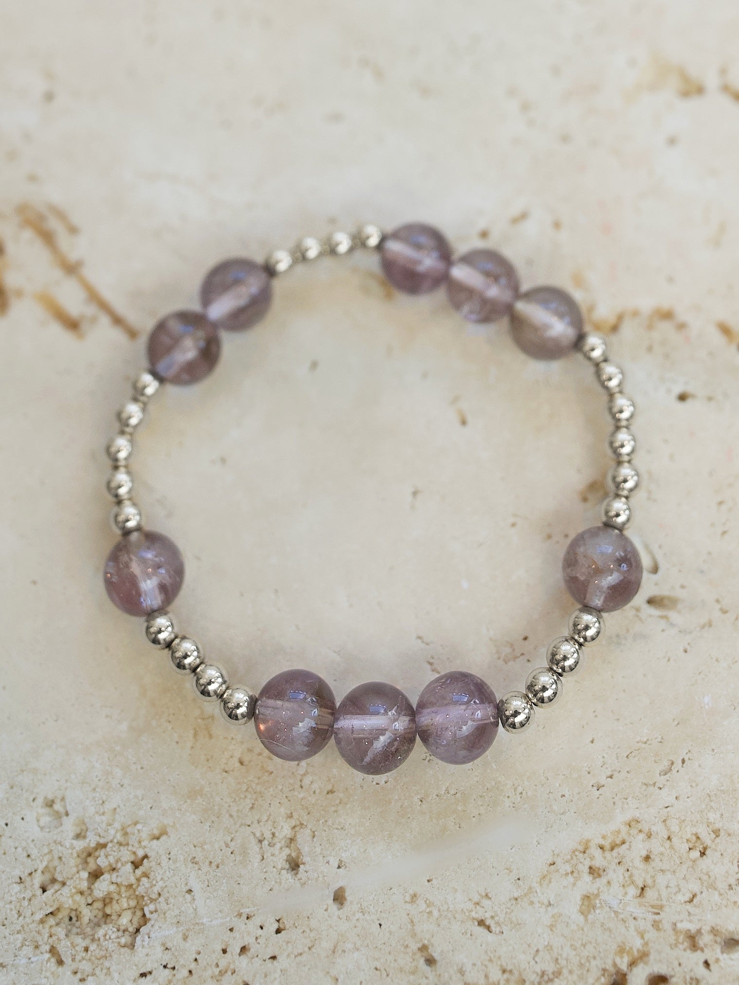 Light Amethyst Orbital Bracelet