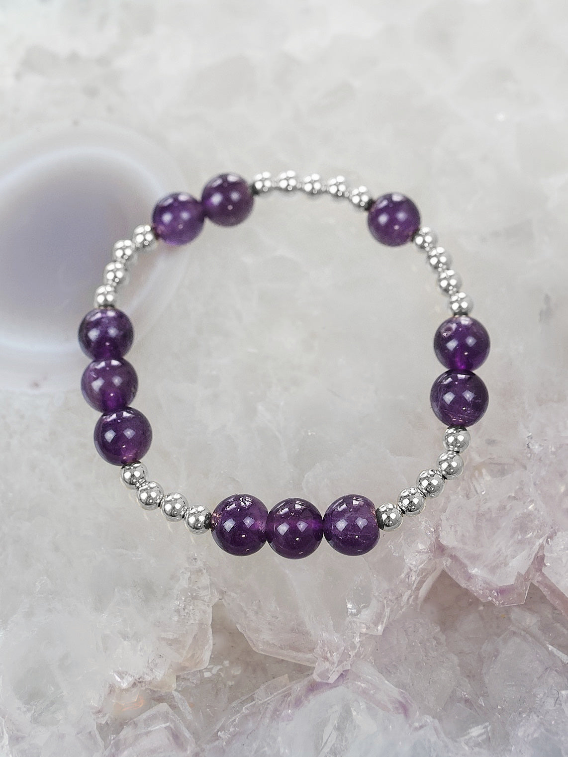 Amethyst Orbital Bracelet