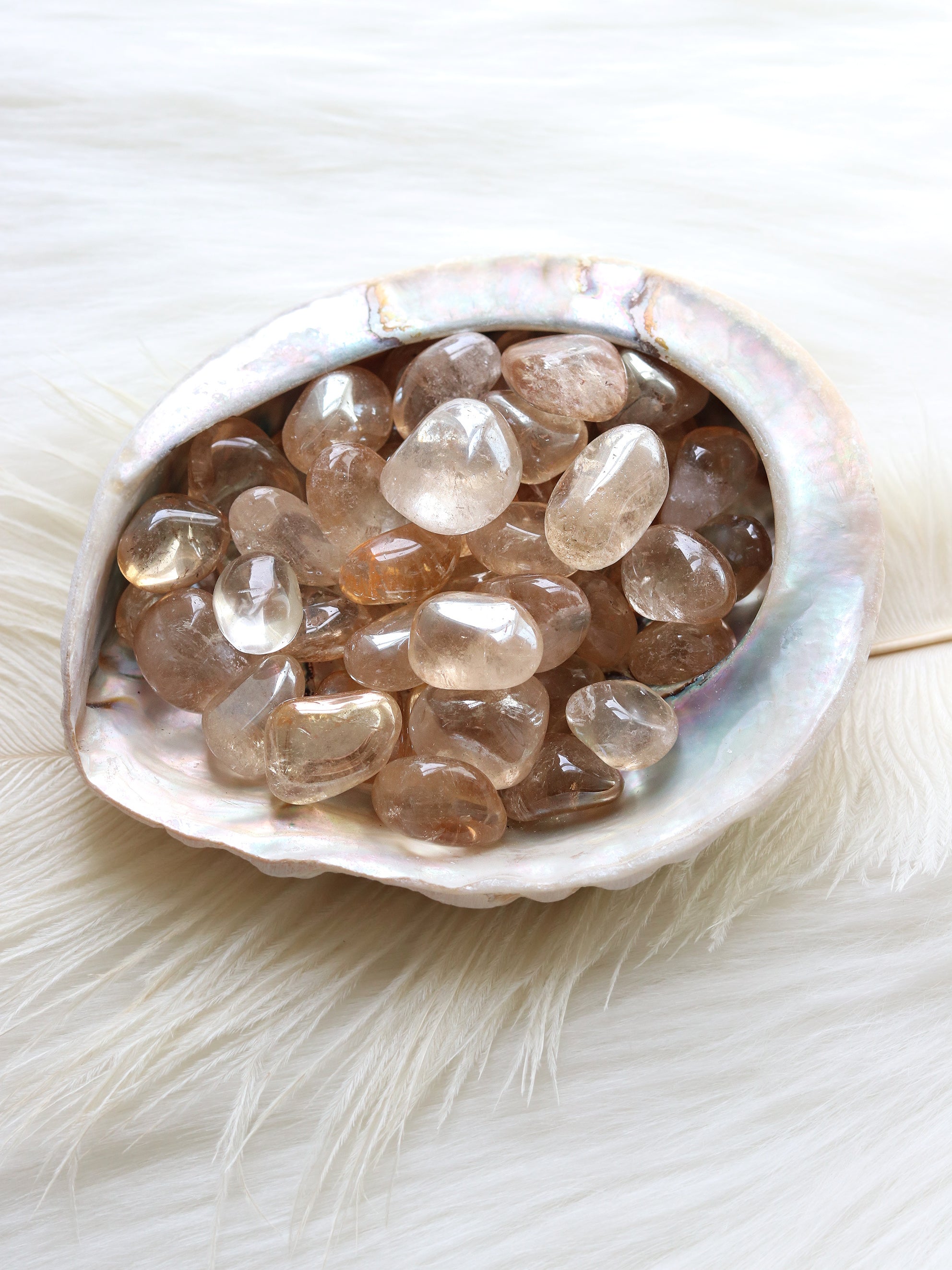 Tangerine Aura Quartz