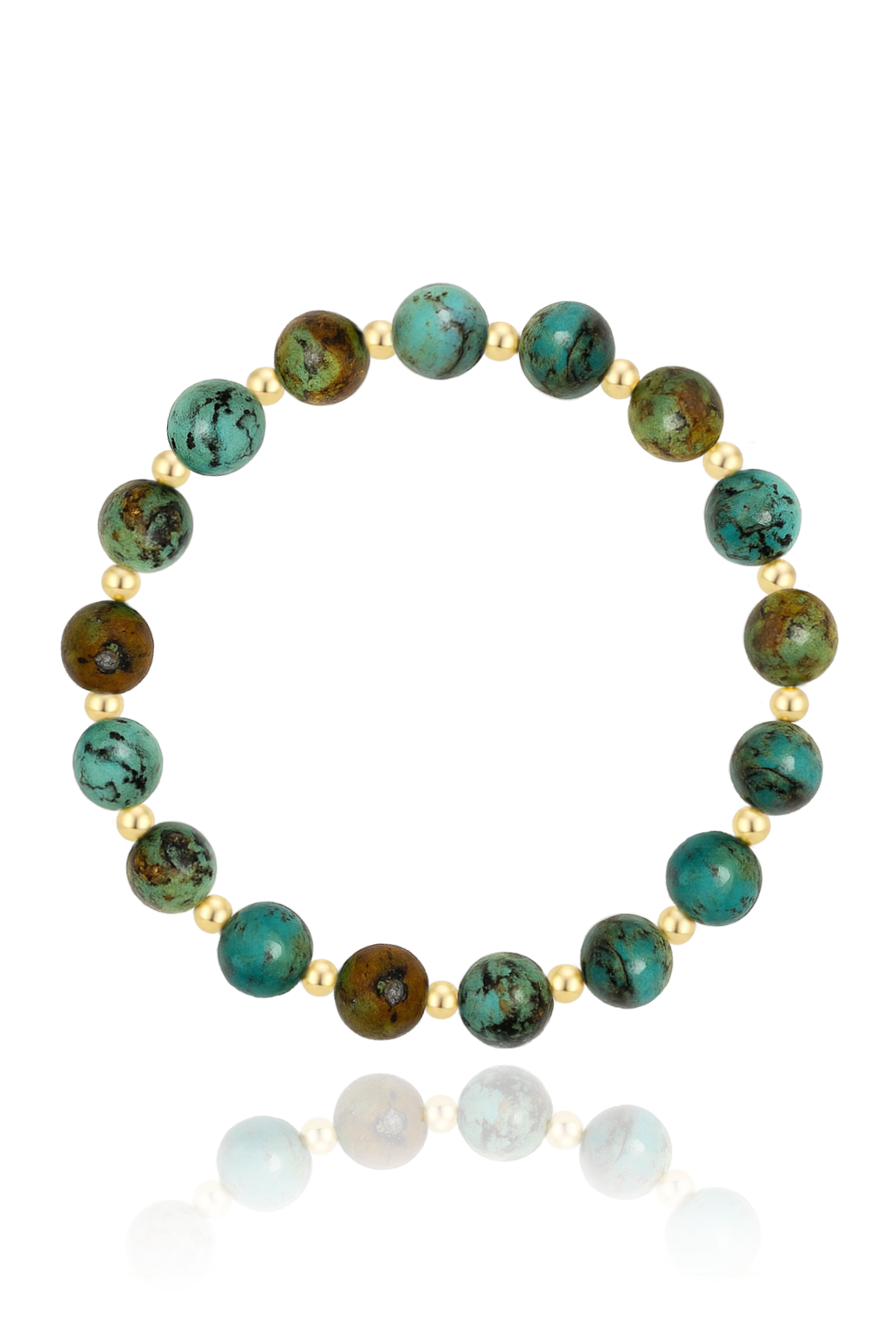 African Turquoise Mini Satellite Bracelet