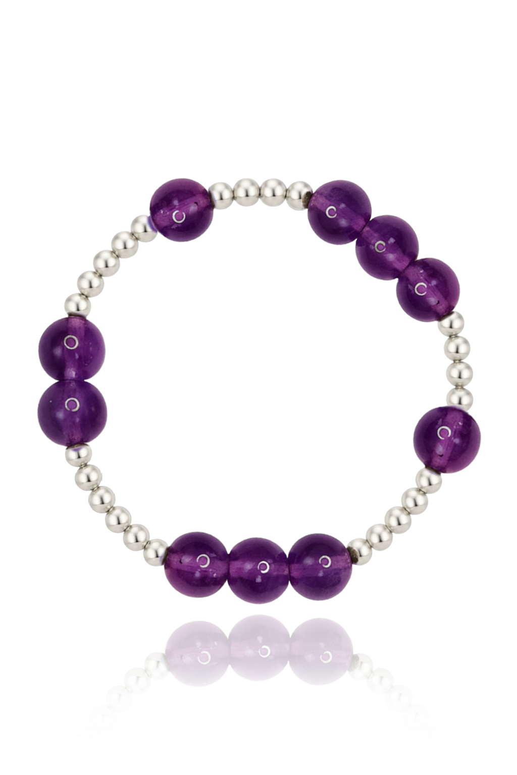Amethyst Orbital Bracelet