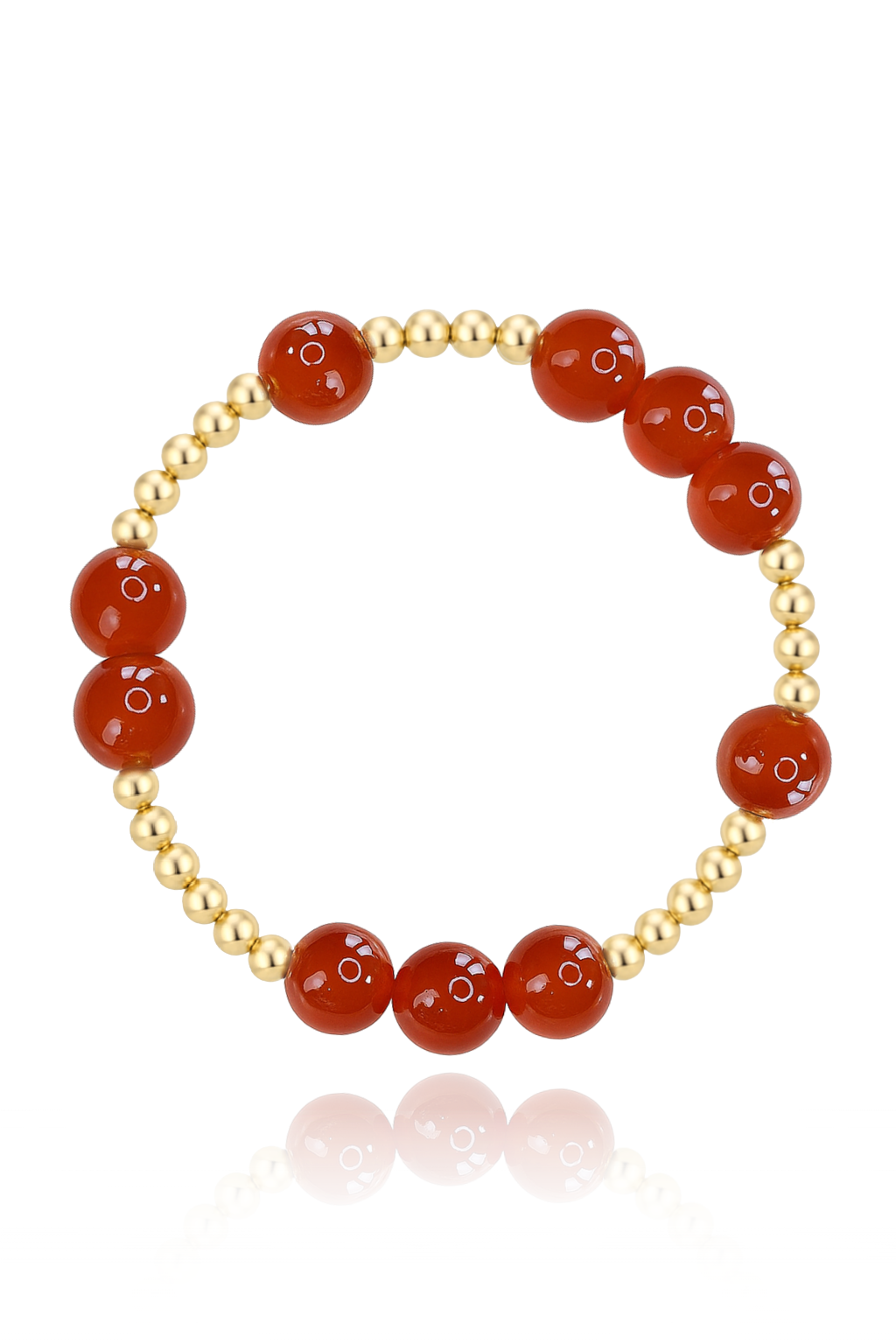 Carnelian Orbital Bracelet