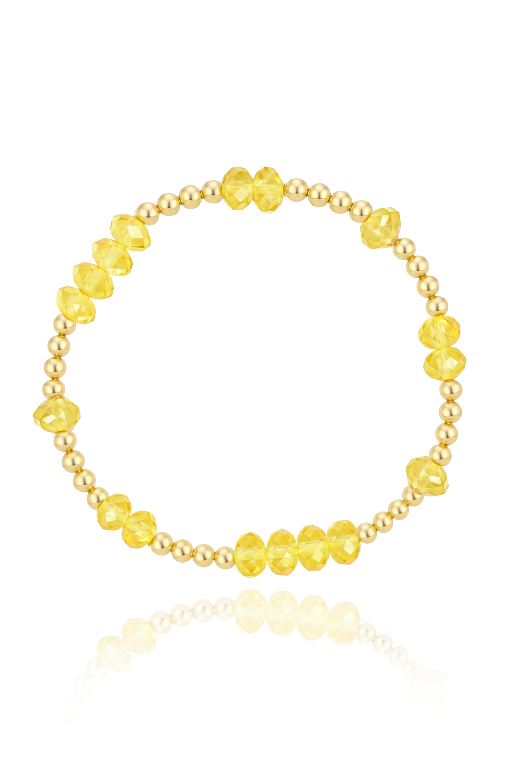 AAA Citrine Faceted Mini Orbital Bracelet (Limited Edition)