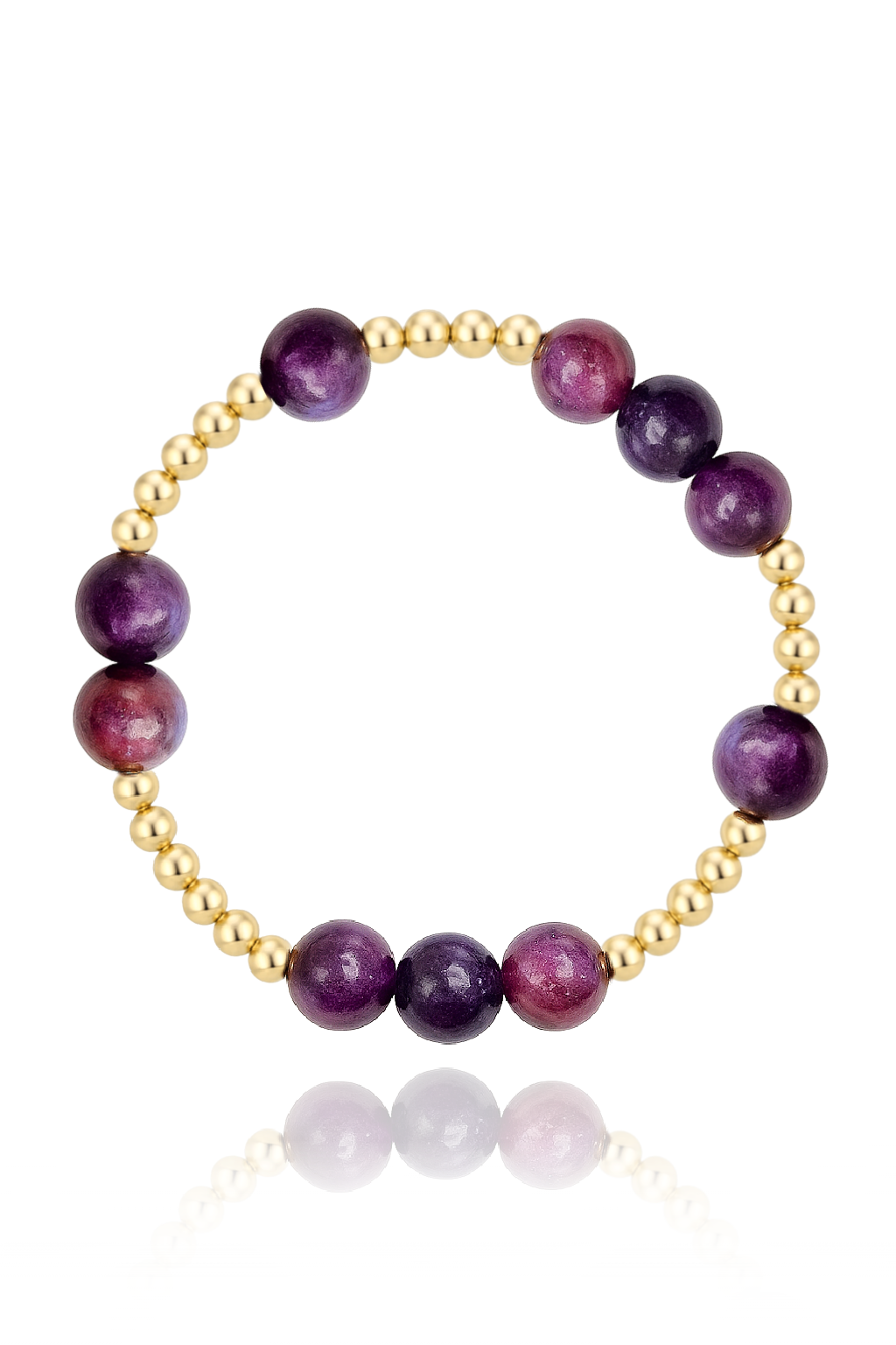 Lepidolite Orbital Bracelet