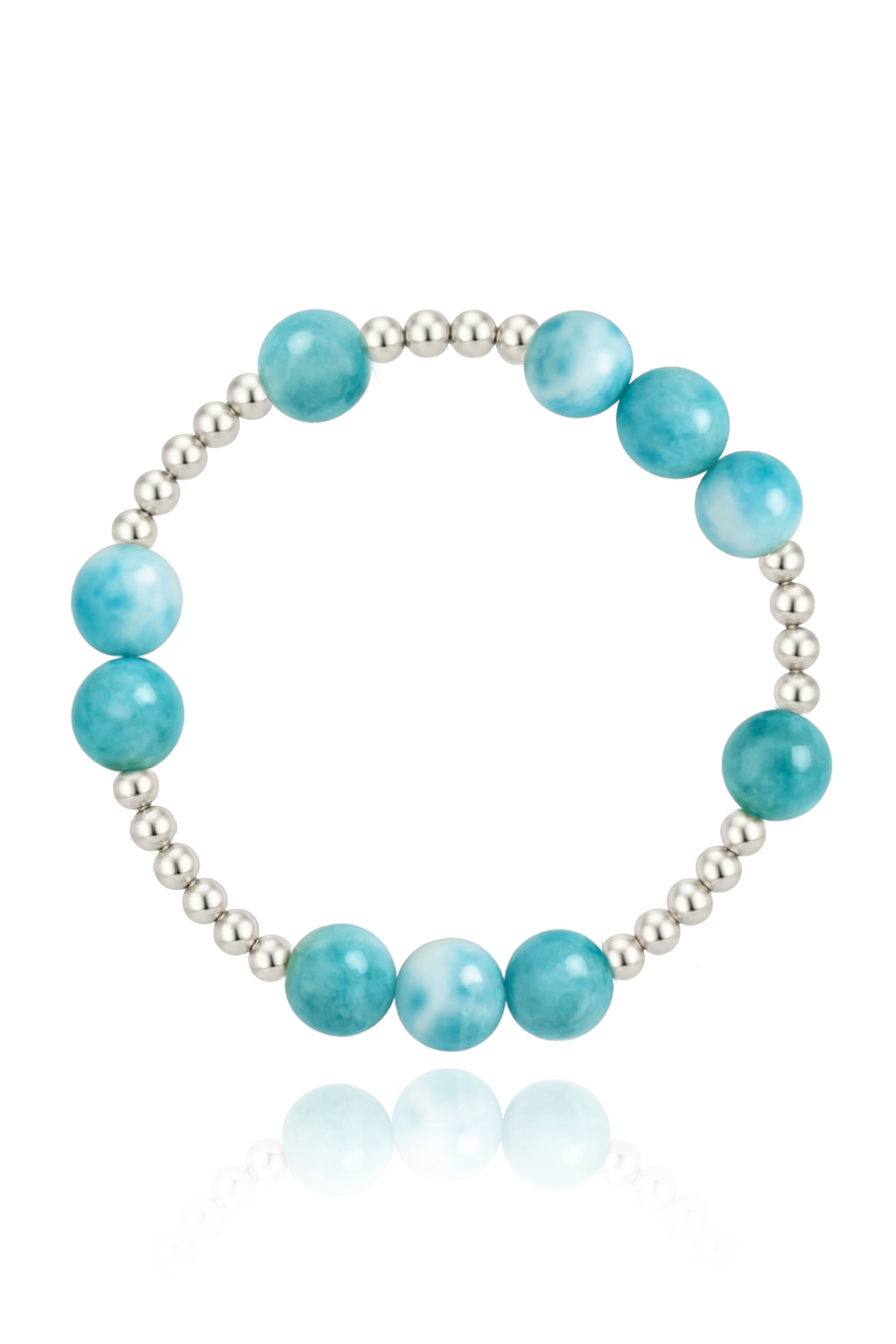 Larimar Orbital Bracelet