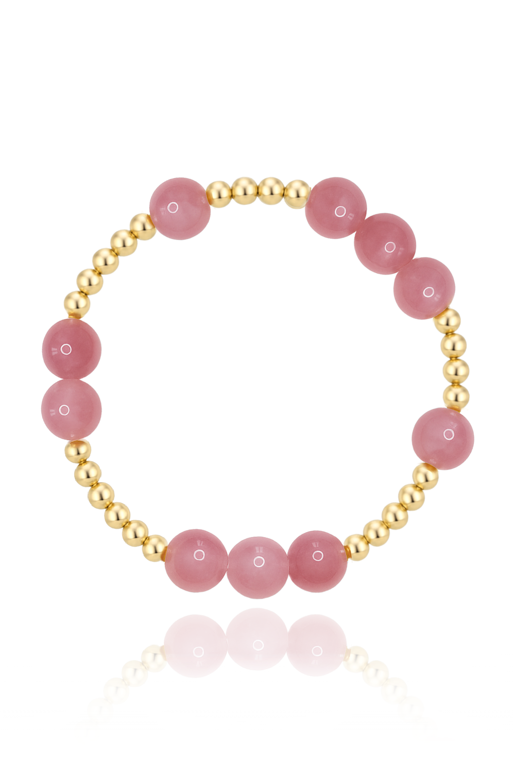 Madagascar Rose Quartz Orbital Bracelet