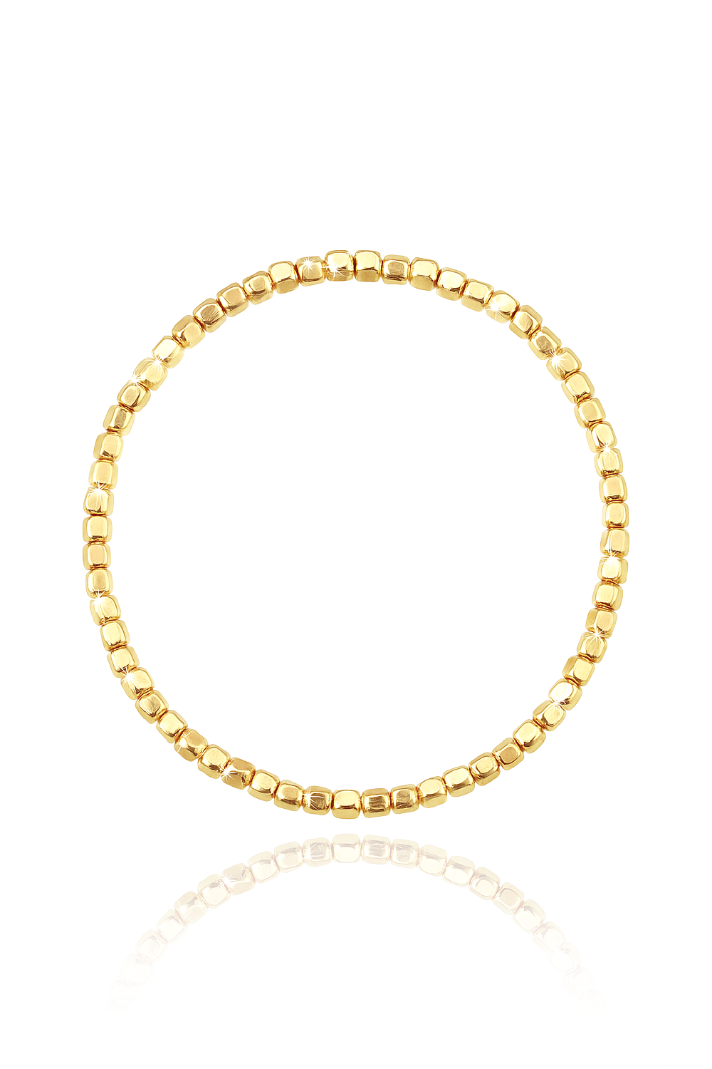 Mini Gold Nugget Bracelet