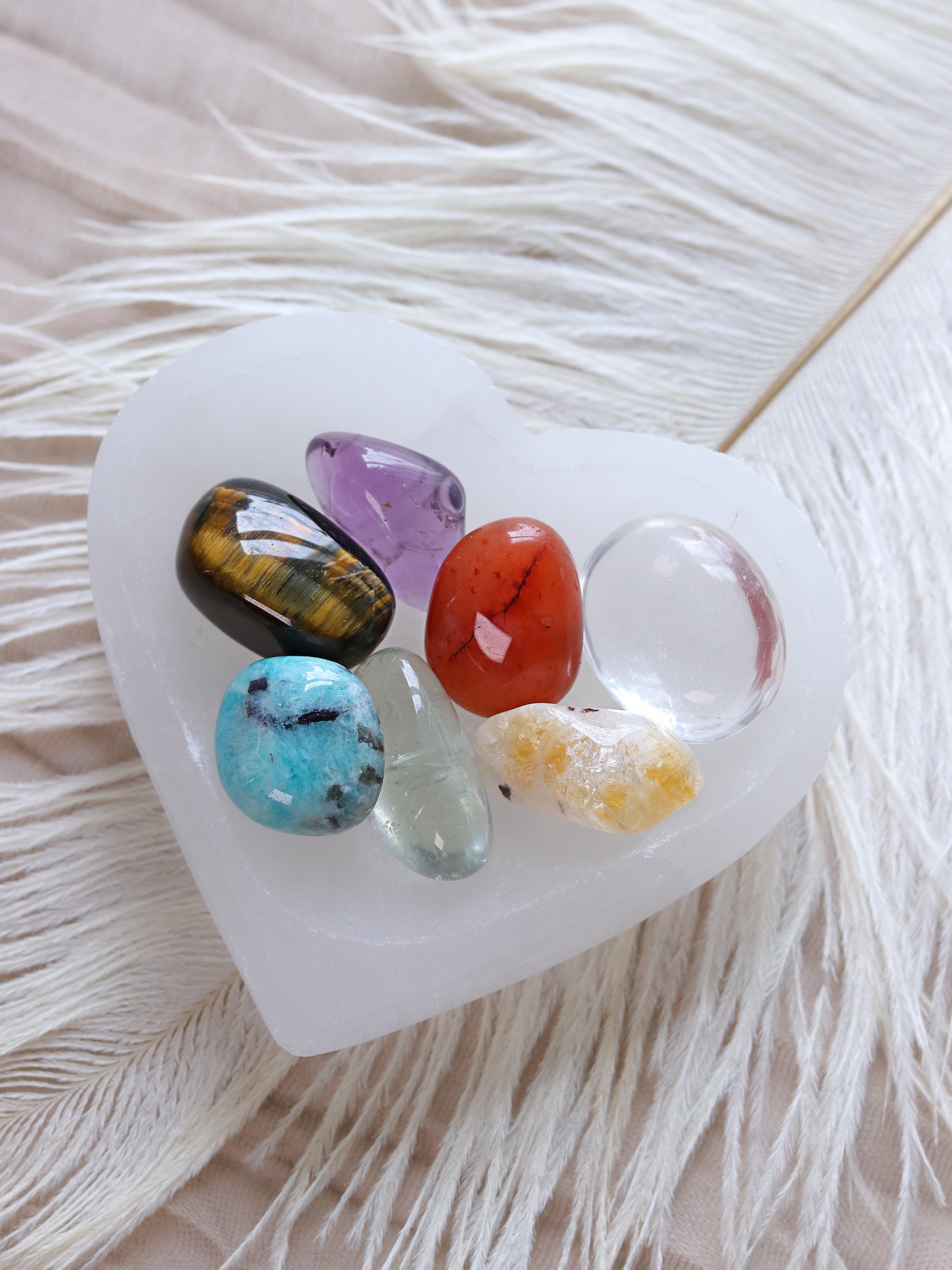 Chakra Tumbled Stone Set
