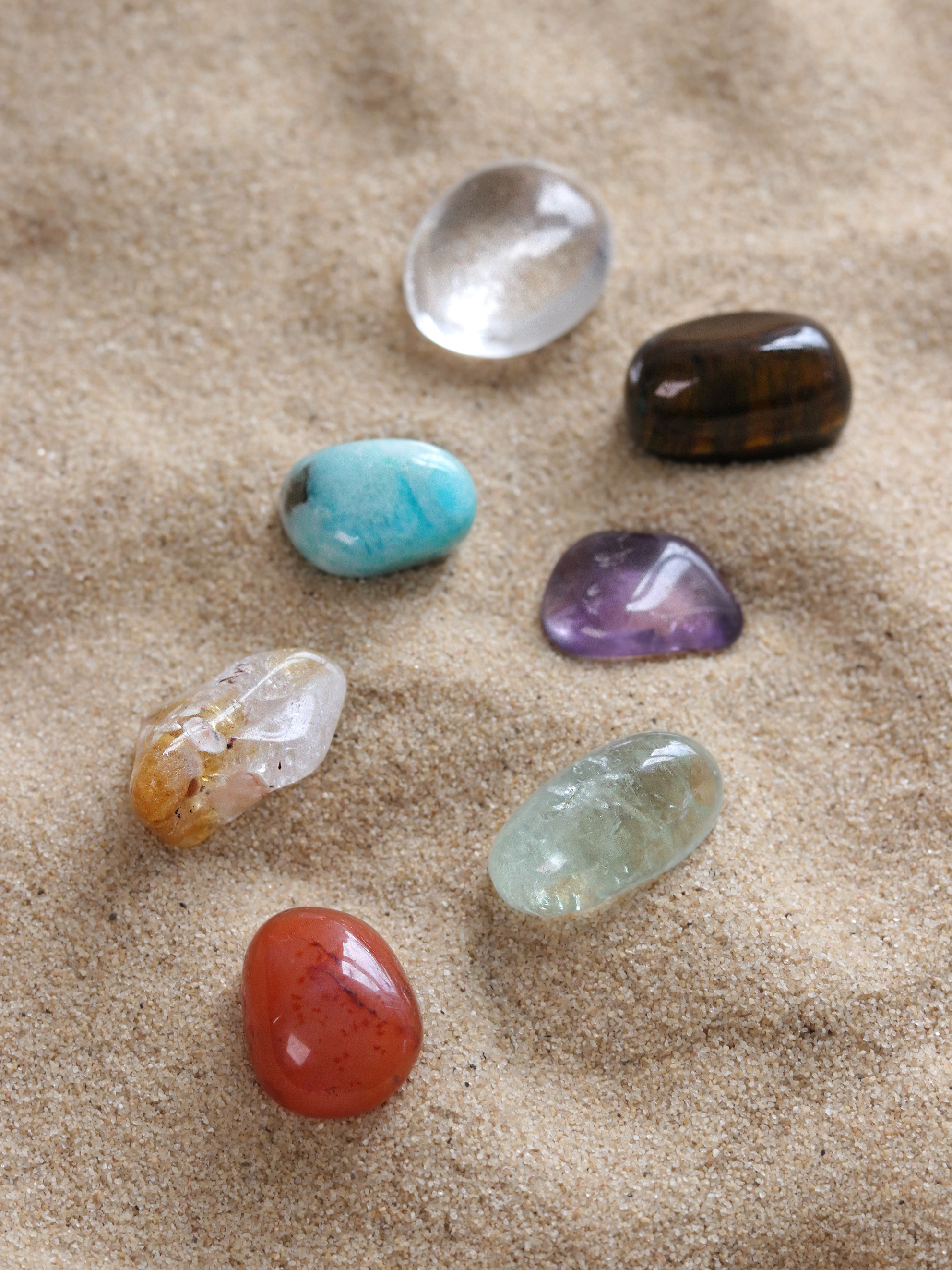 Chakra Tumbled Stone Set