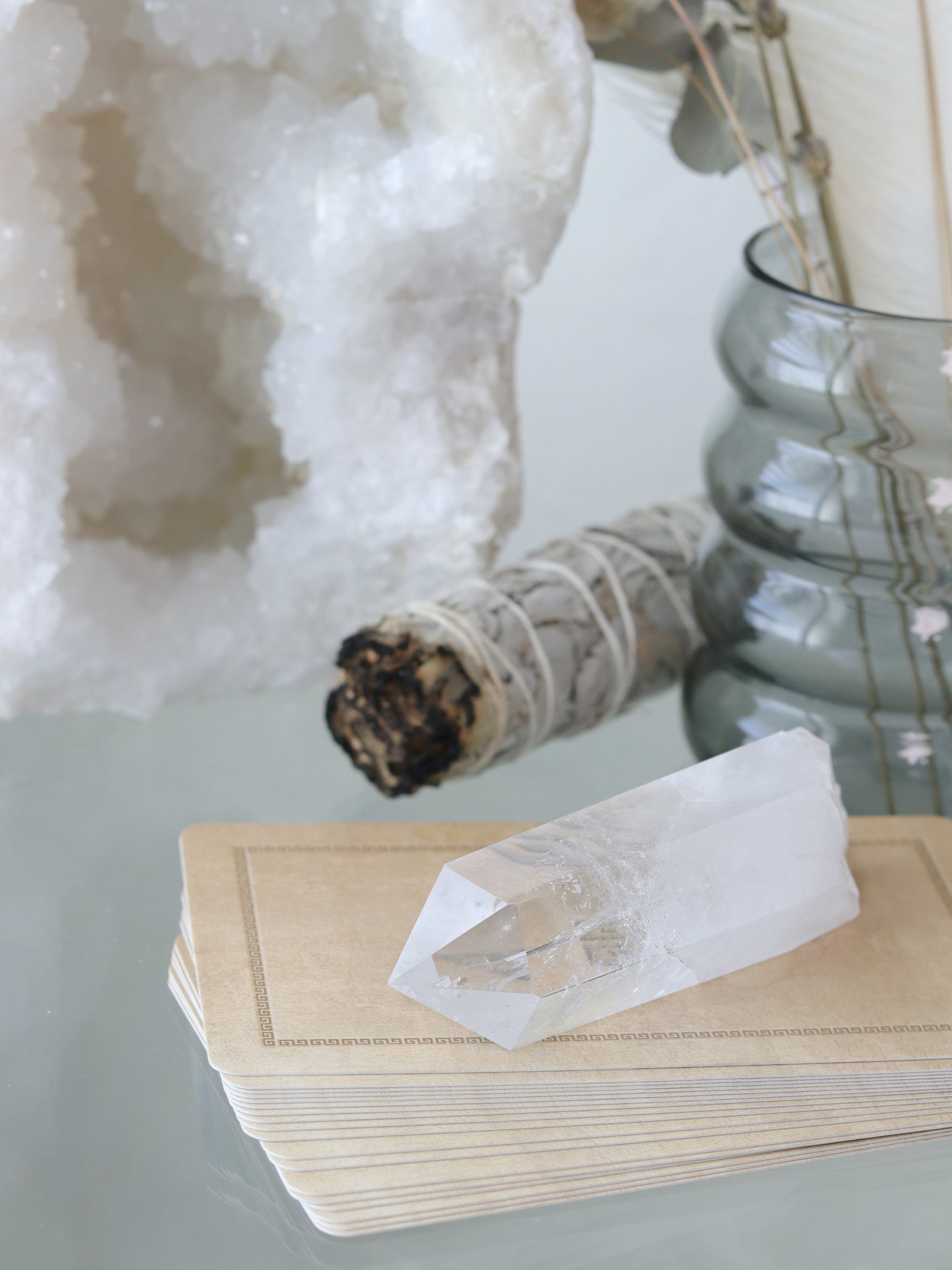 Clear Quartz Crystal Point