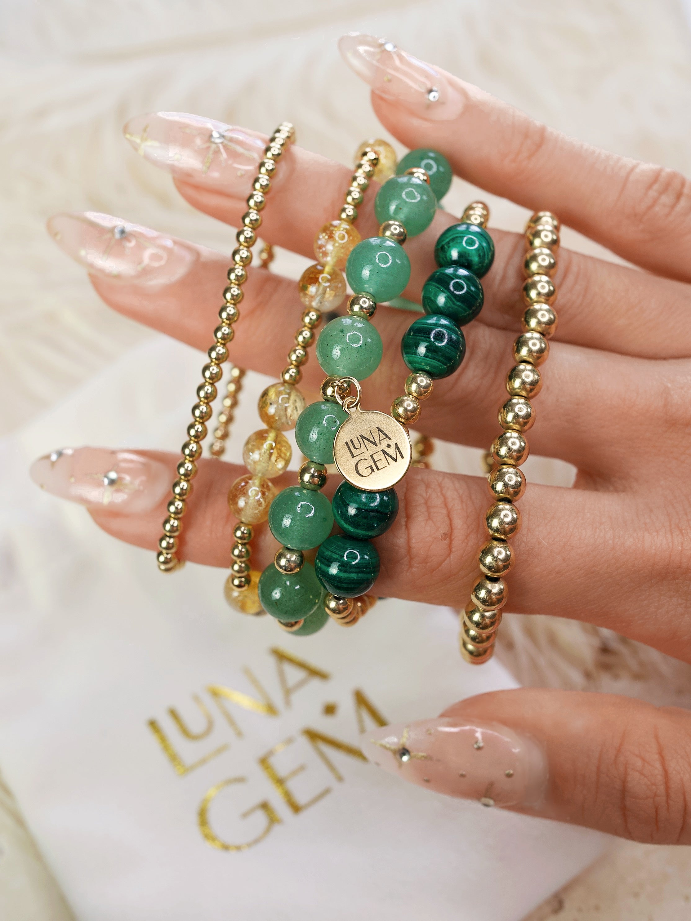 Malachite Orbital Bracelet