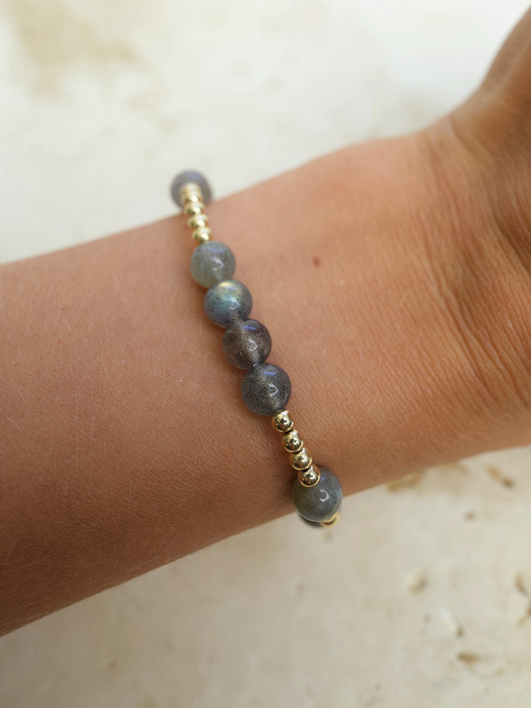 Labradorite Mini Orbital Bracelet