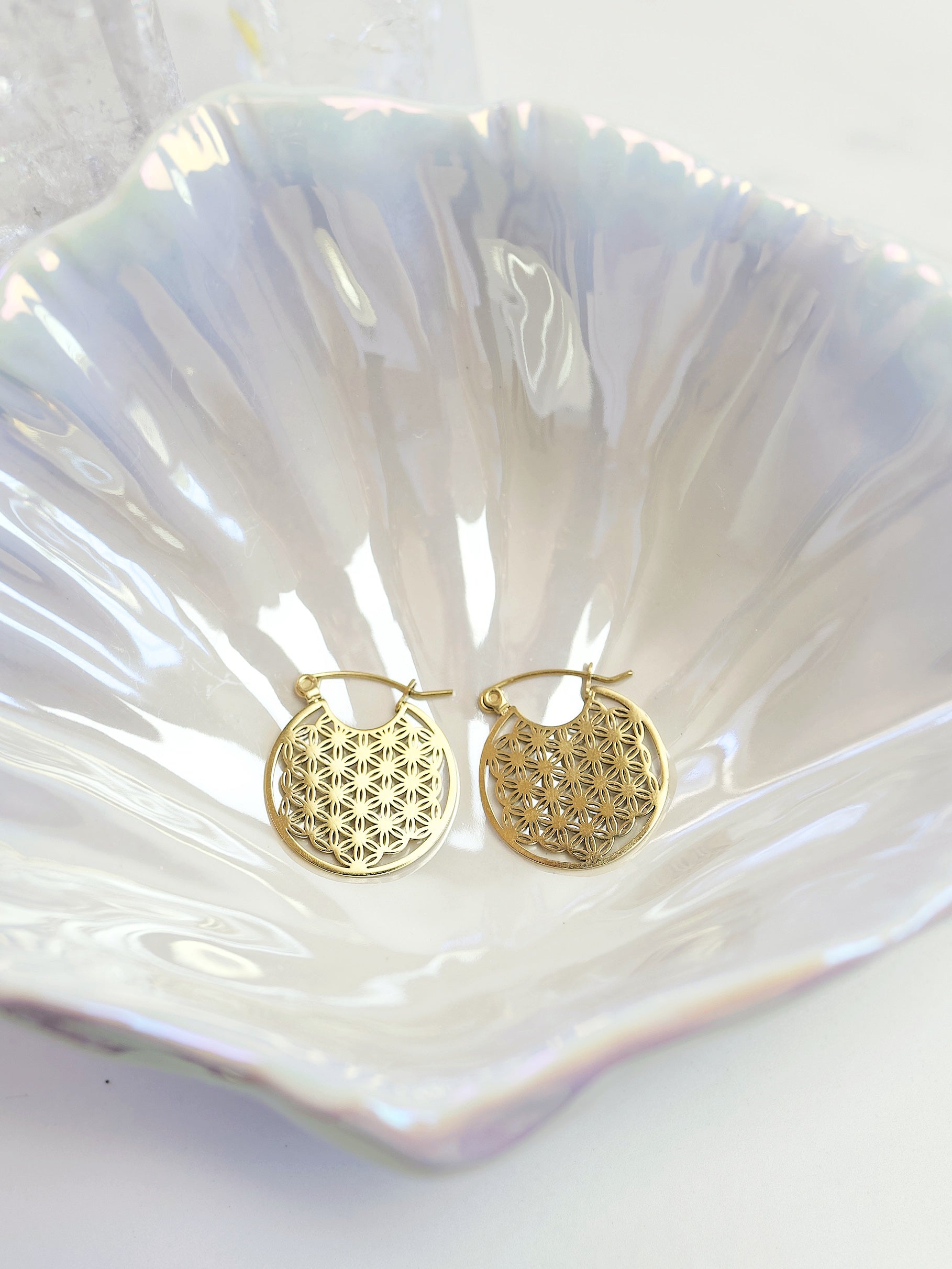 Flower Of Life Earrings (Limited Edition)