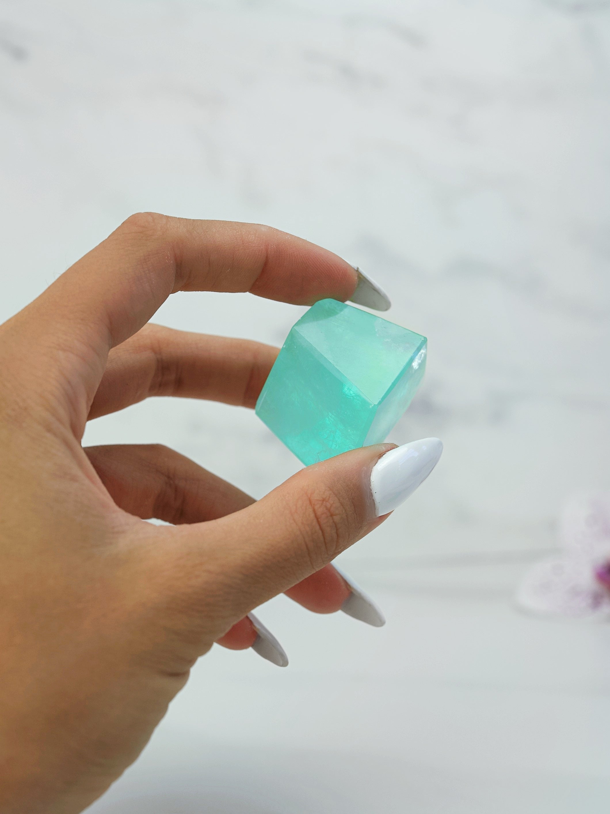 Green Fluorite Gem