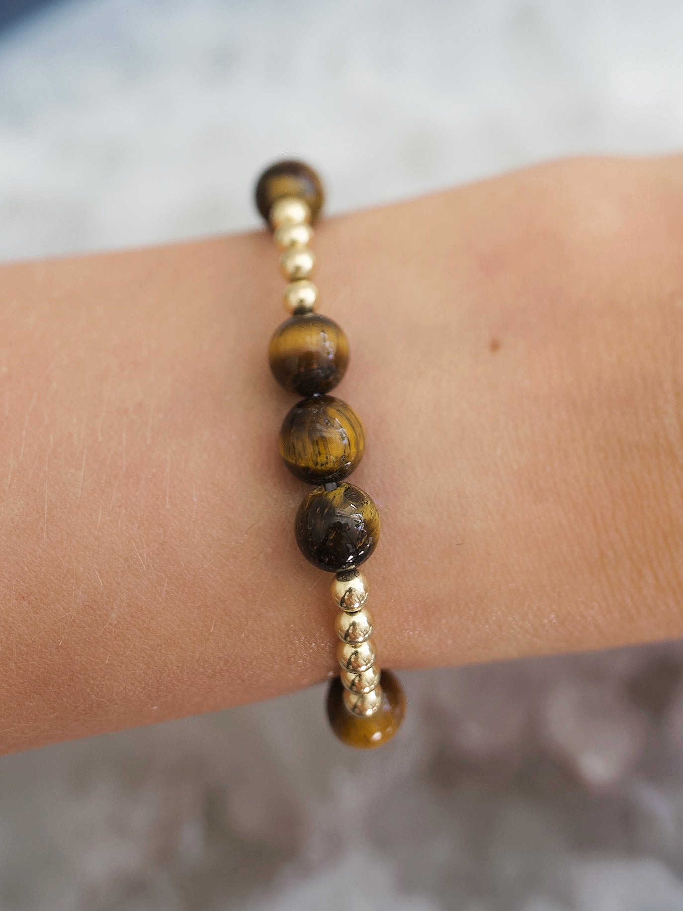Tigers Eye Orbital Bracelet