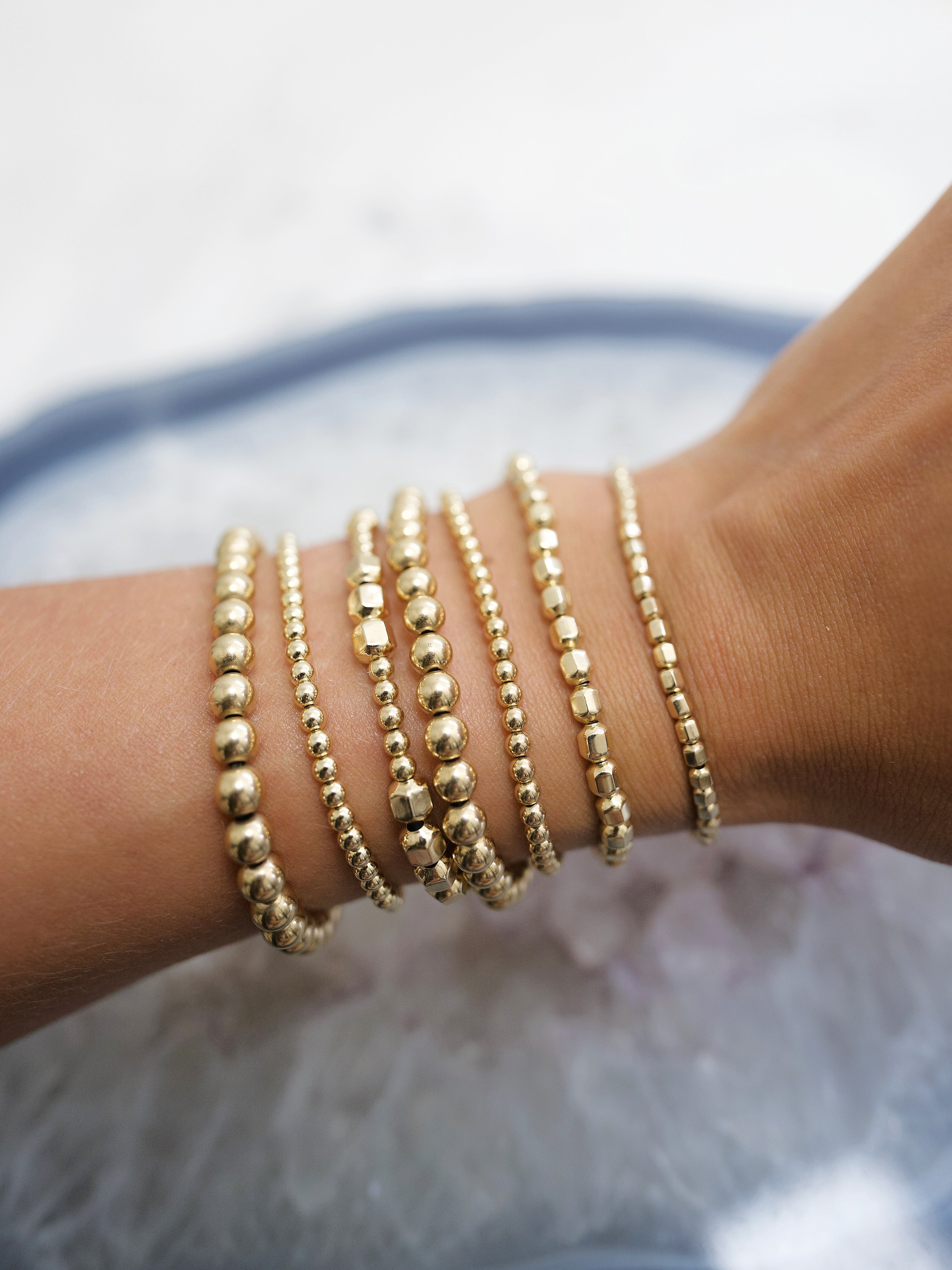 Medium Gold Accent Bracelet