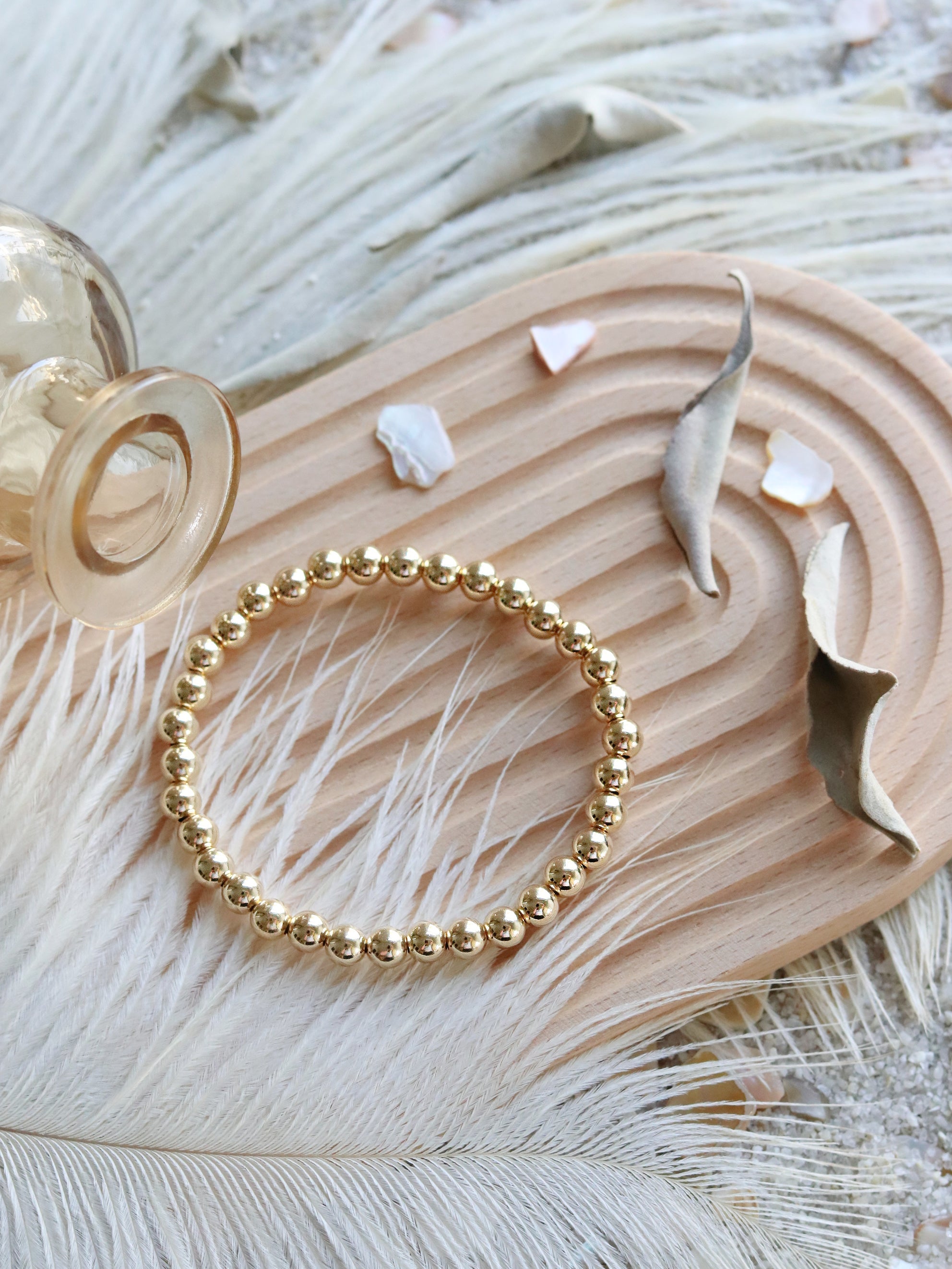 Medium Gold Accent Bracelet