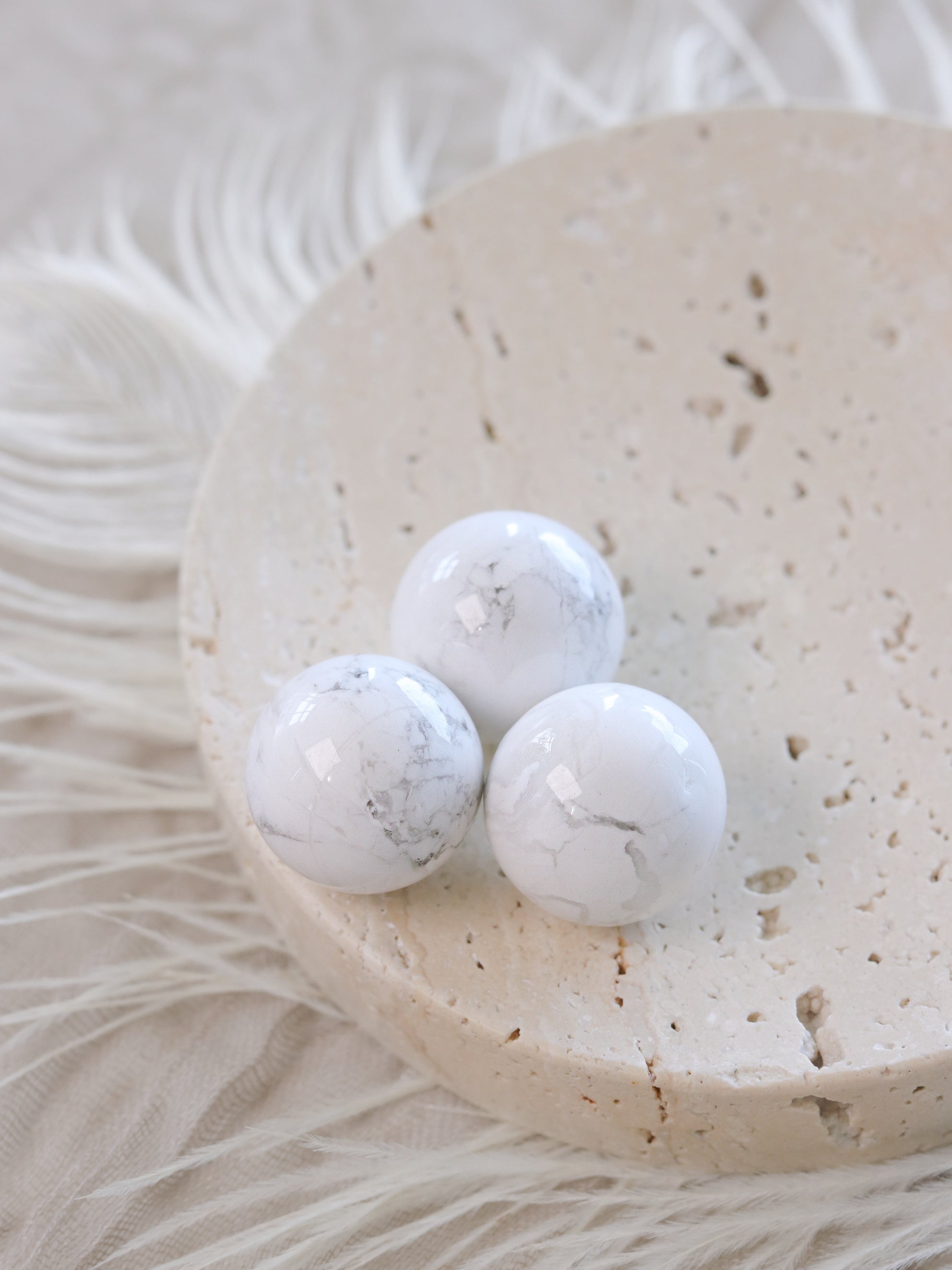 Howlite Sphere