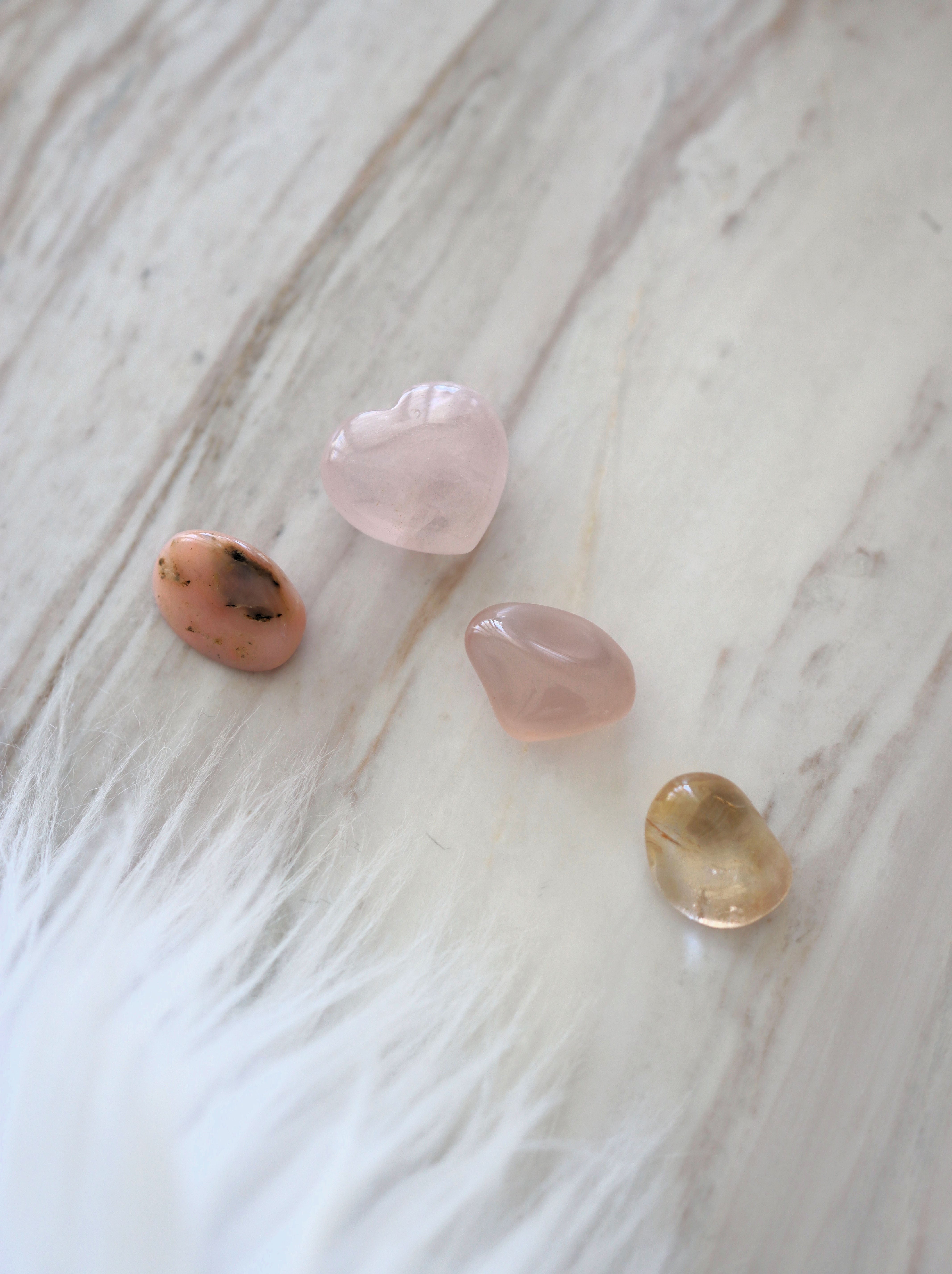 Love, Romance & Beauty Meditation Stone Set