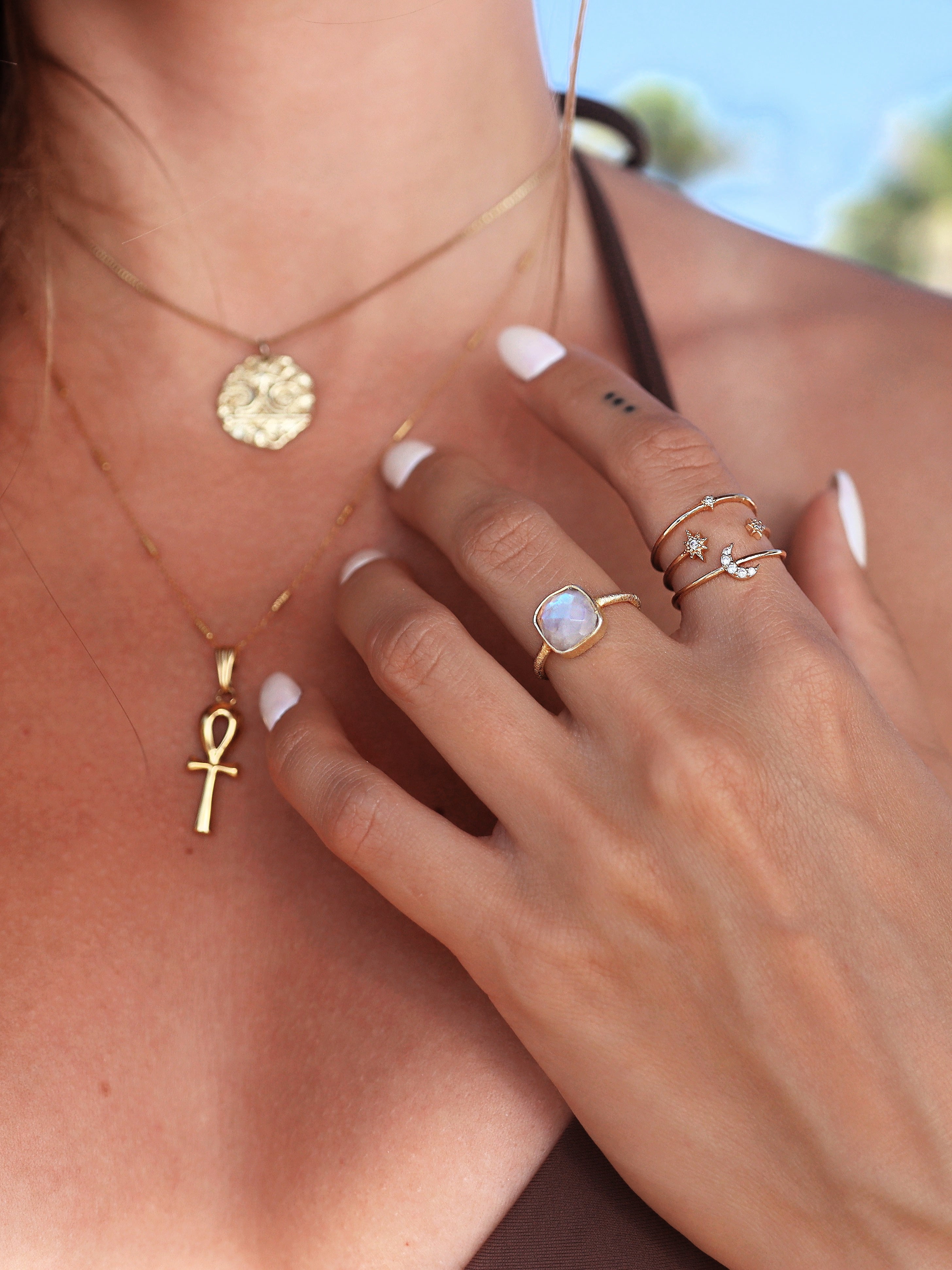 Sacred Moonstone Ring (Limited Edition)