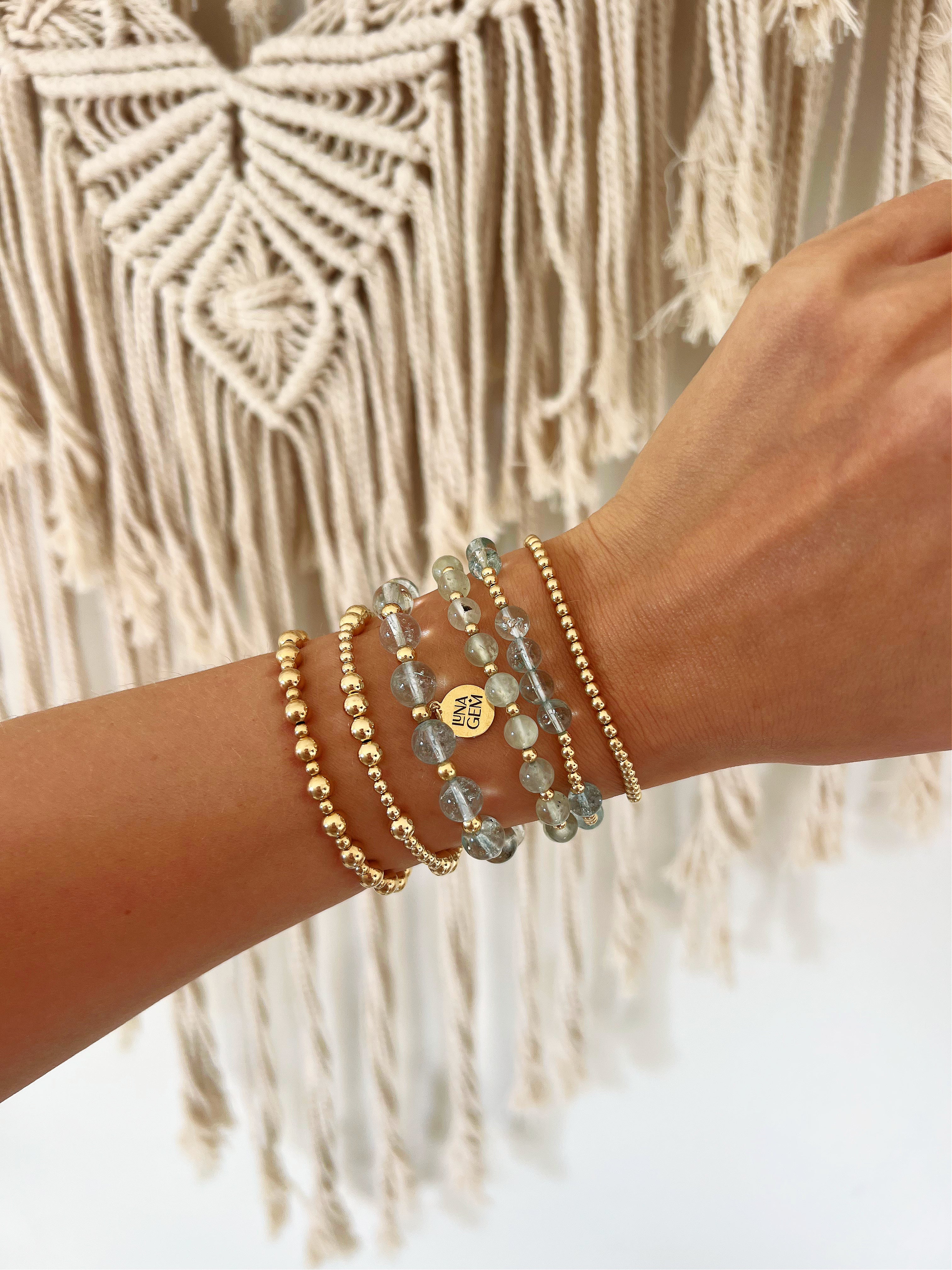 Blue Topaz Mini Orbital Bracelet (Limited Edition)