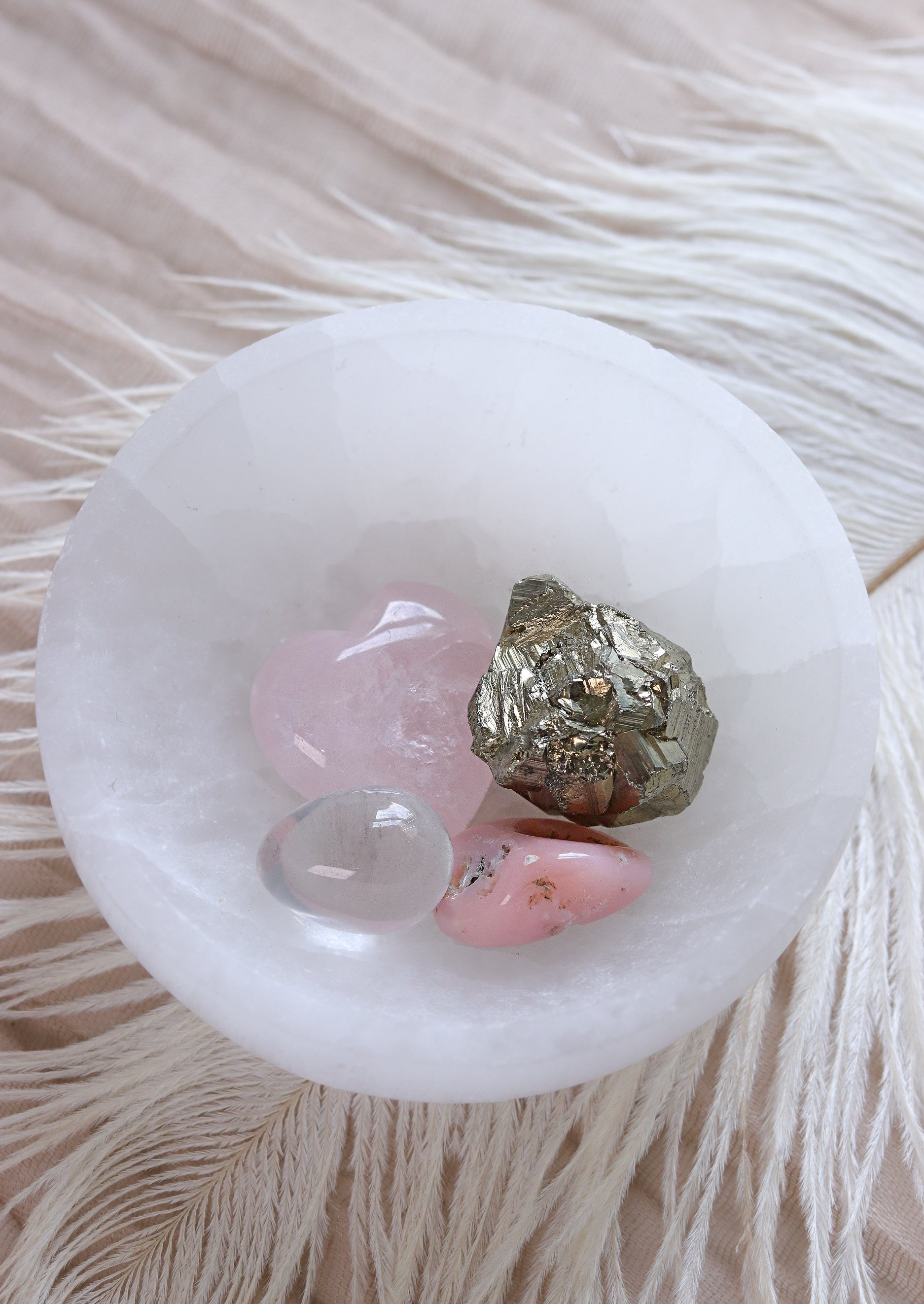 Love & Confidence Tumbled Stone Set