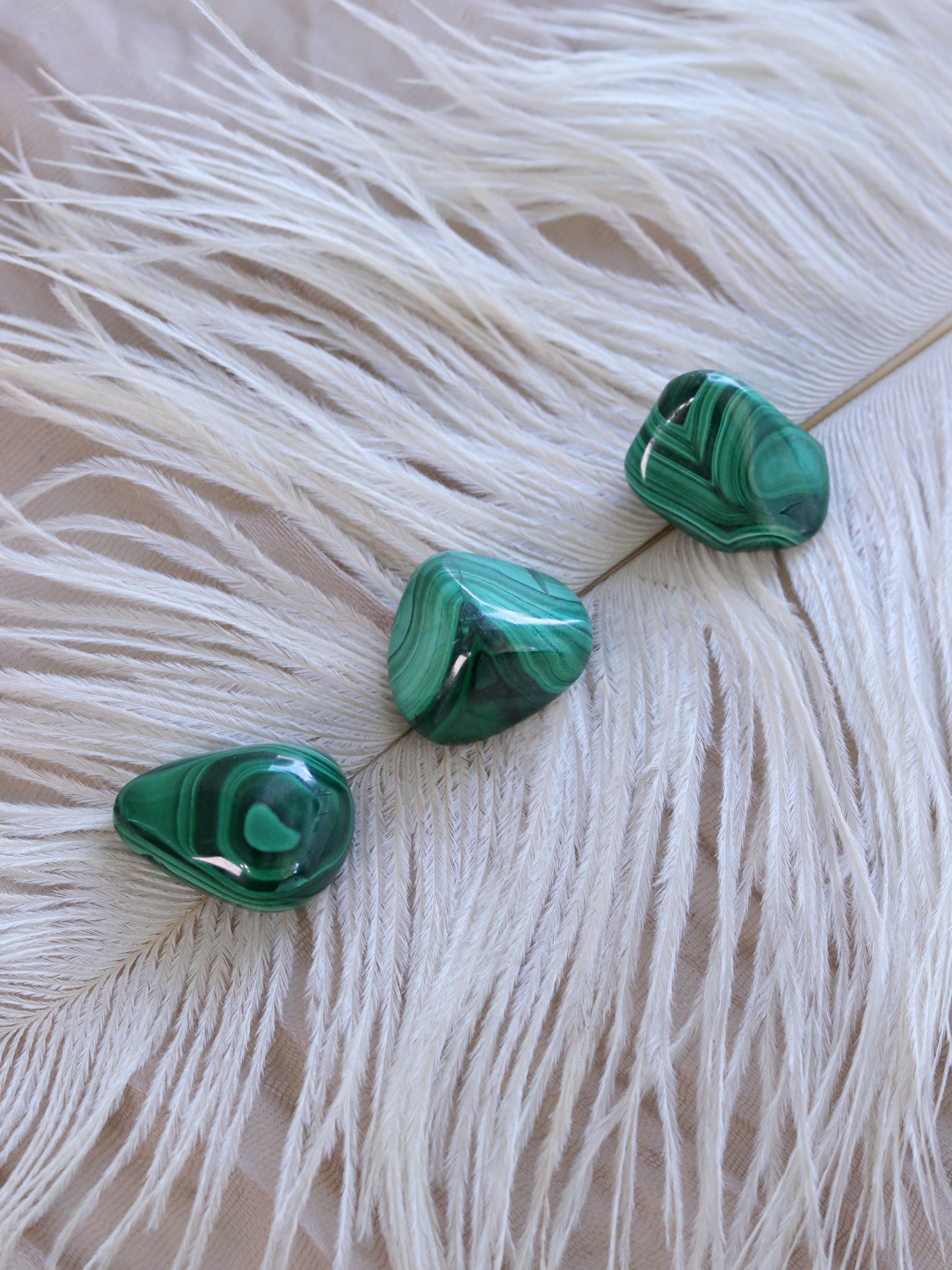 Malachite Tumbled Stone