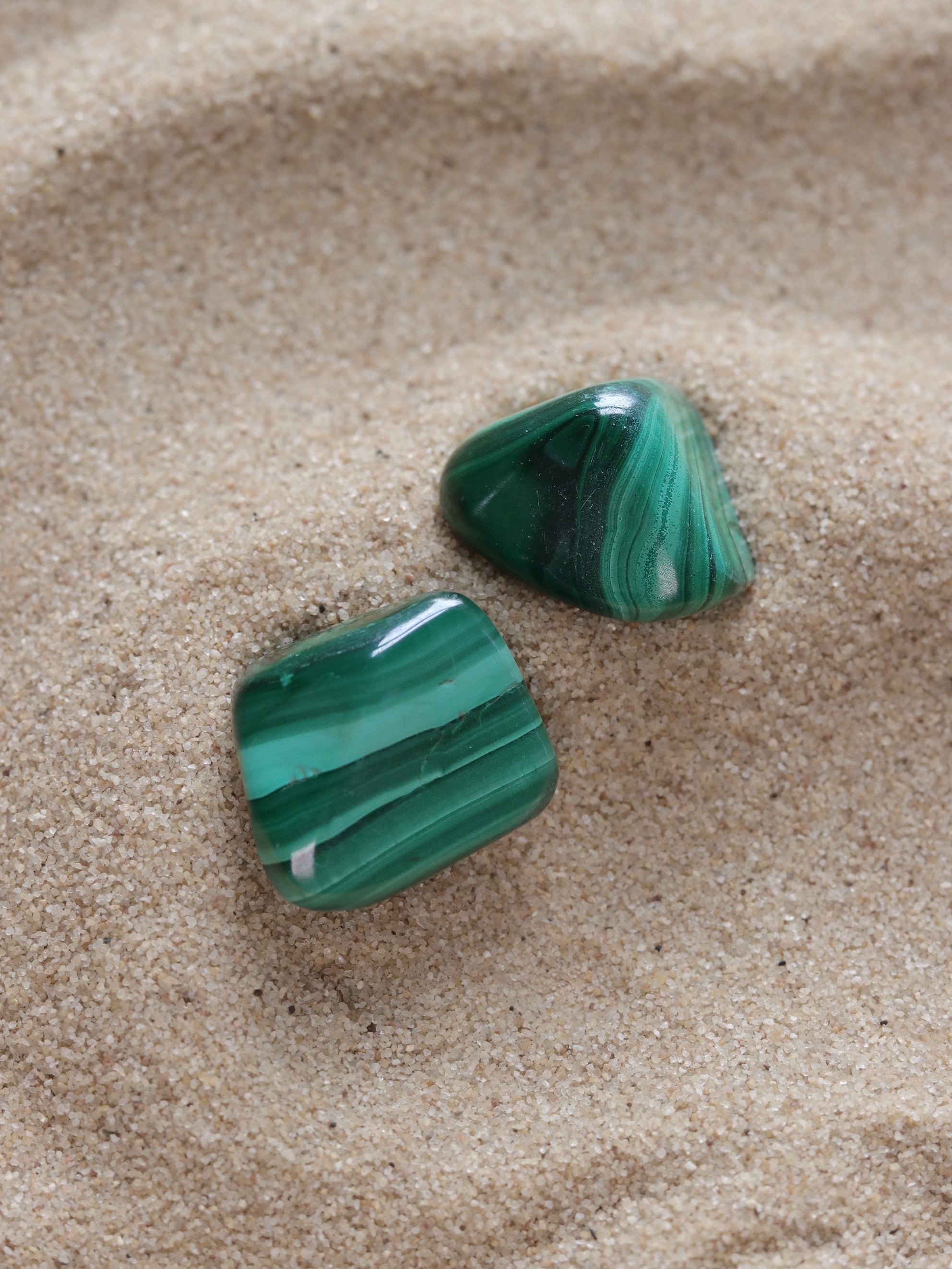 Malachite Tumbled Stone